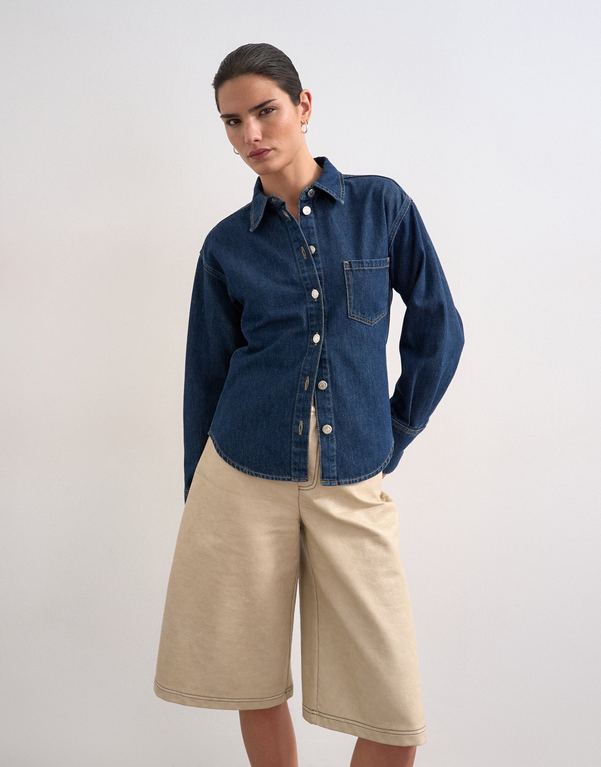 VERO MODA® TSSANNE Denim shirt