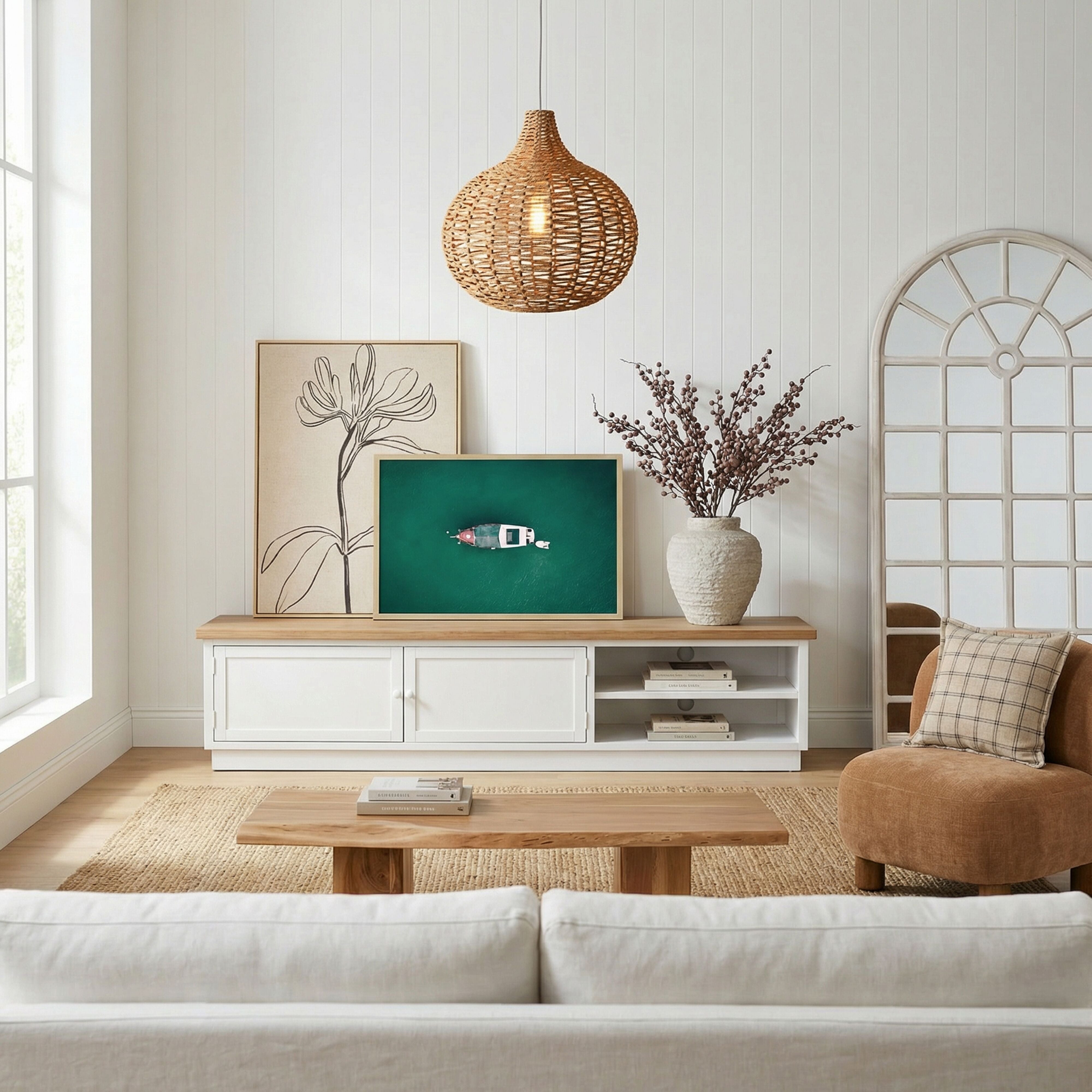 Saige TV Unit 210cm