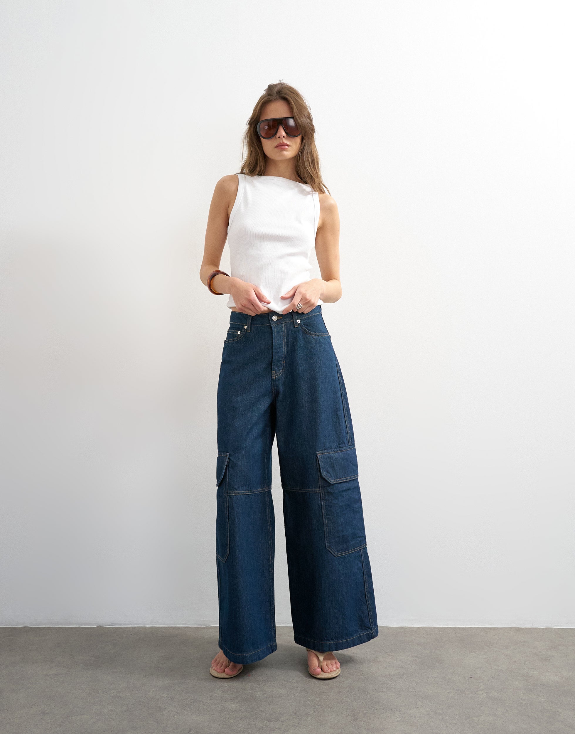 VERO MODA® TSEVA Mid rise Wide Leg Fit Jeans