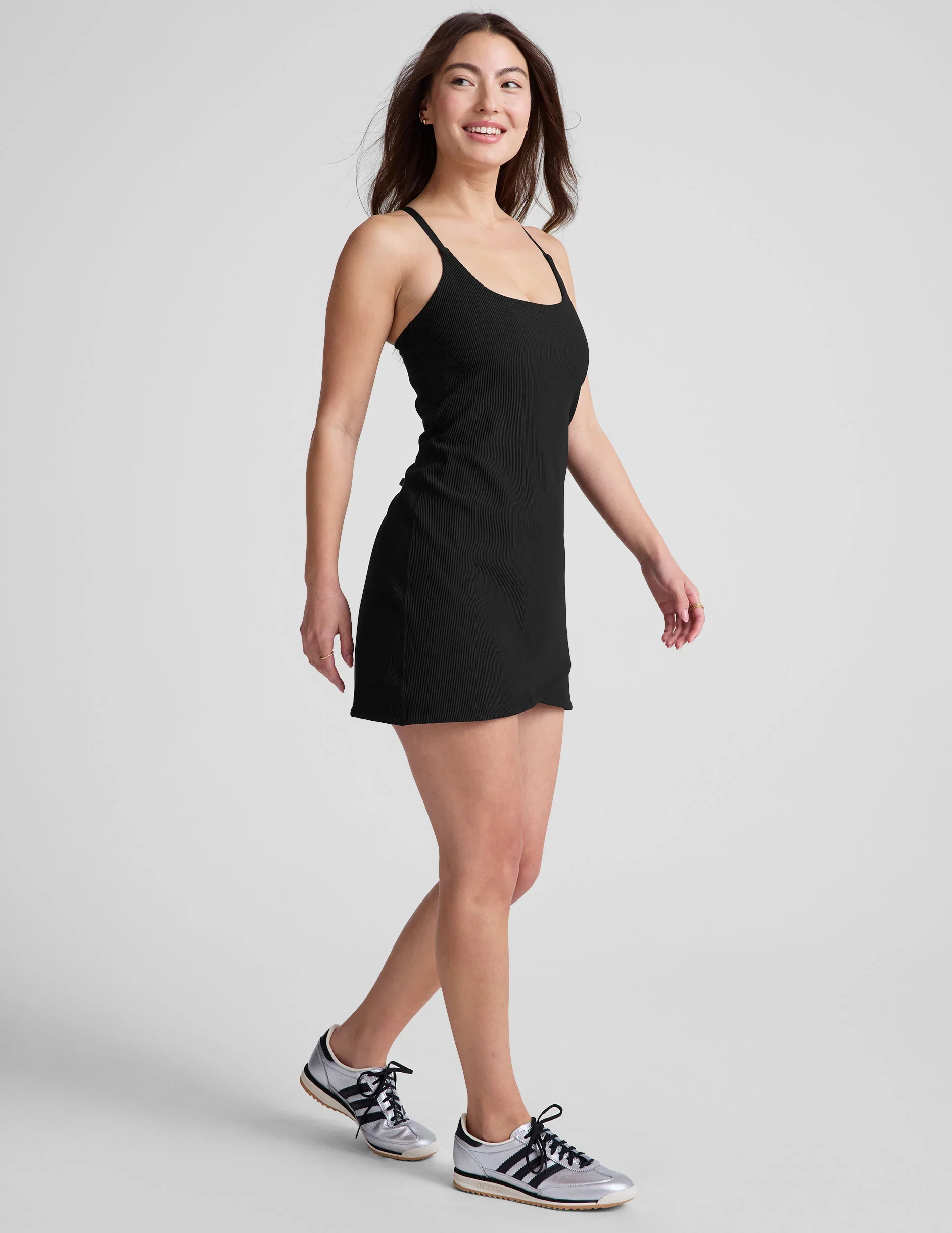 The Line Ribbed Mini Dress