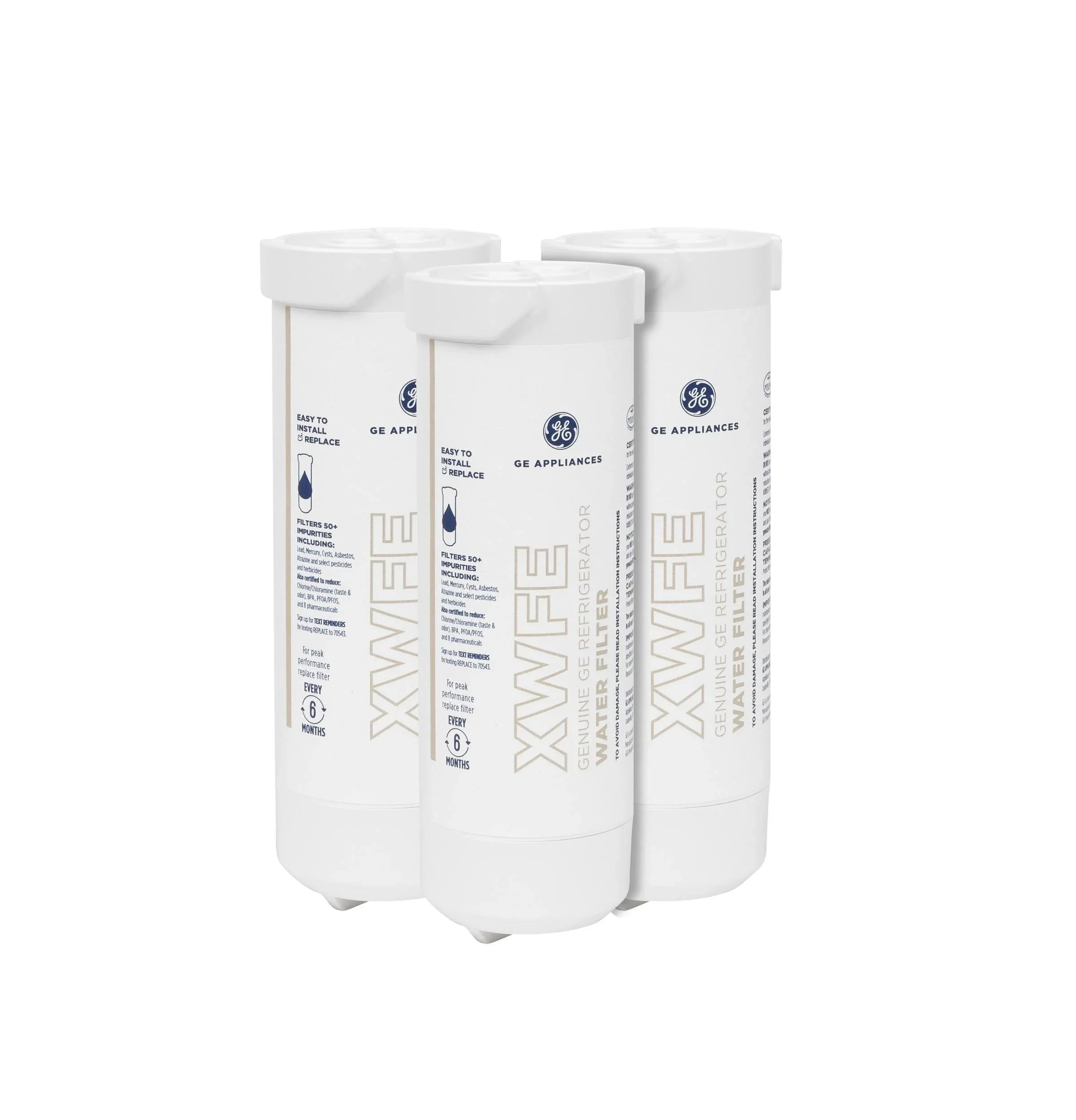 GE XWFE3PK XWFE Refrigerator Water Filter 3-Pack