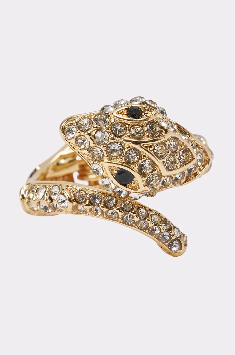 WRAPPED AROUND YOUR FINGER SNAKE RING - Akira Store