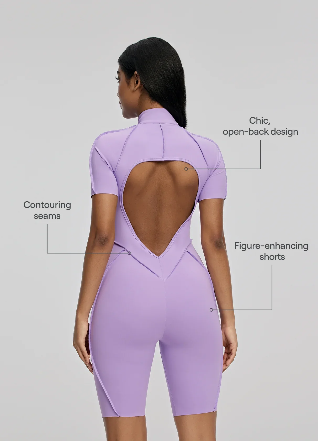 Sleek Shorts Catsuit