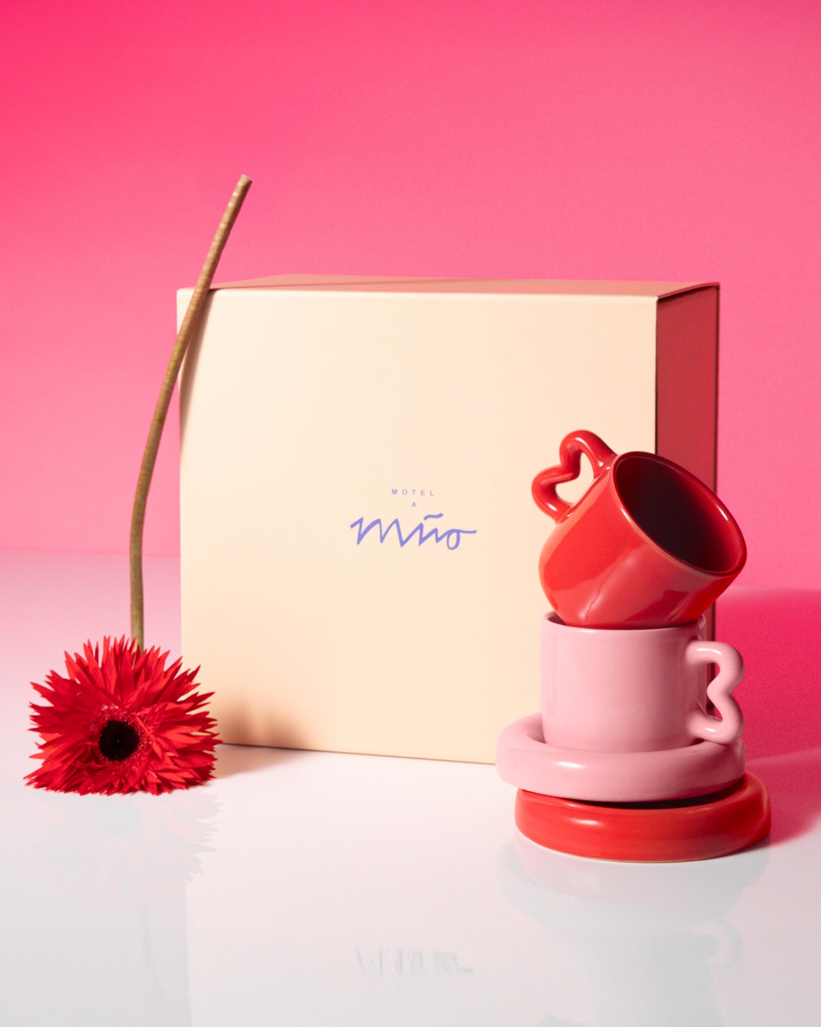 SEIA - GIFT SET PINK RED 5 PIECES