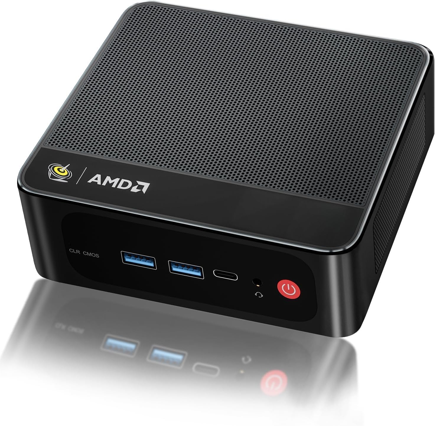 Beelink SER5 Mini PC AMD Ryzen 5 5500U(6C/12T up to 4.0 GHz) Mini Computer 16GB DDR4 RAM 500GB M.2 2280 SSD Graphics 7core 1800MHz Support 4K Triple Display/HDMI+DP+Type-C/Wifi6/BT5.4 Auto Power On