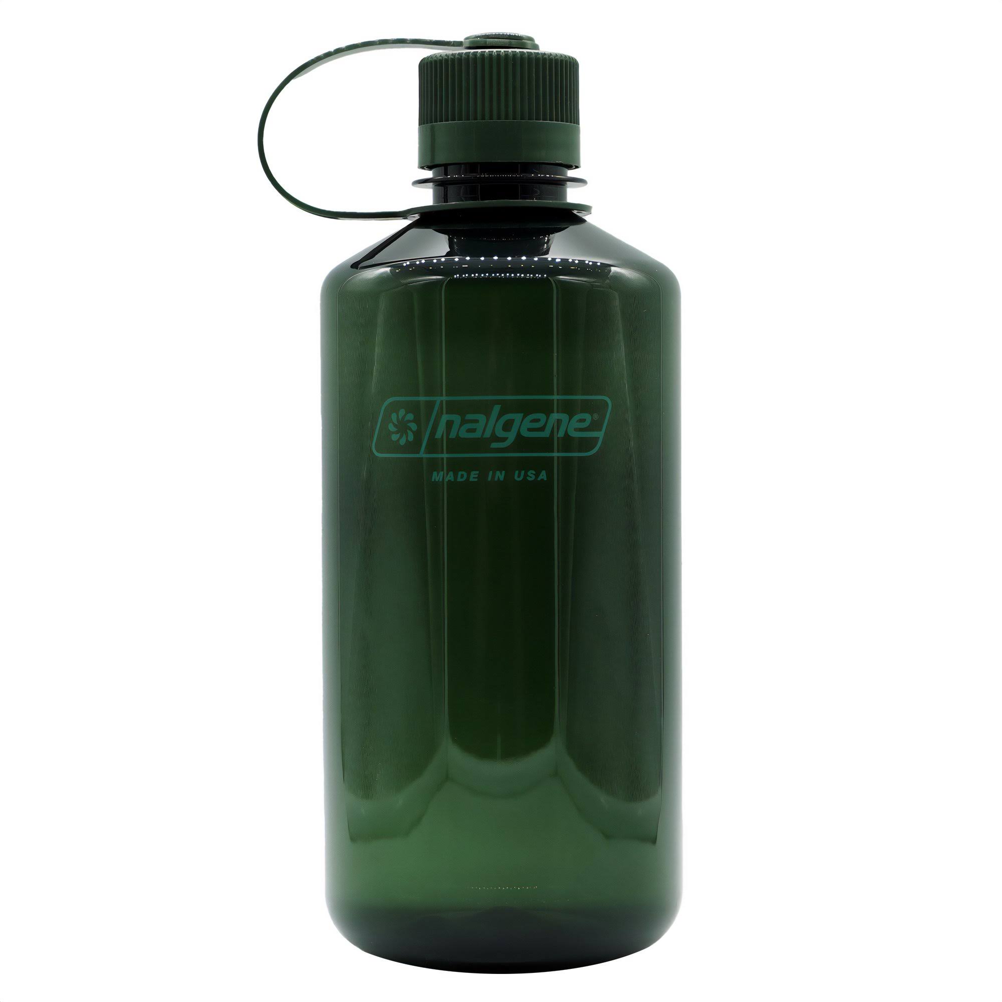 Nalgene 32 oz Narrow Mouth Sustain Water Bottle Jade