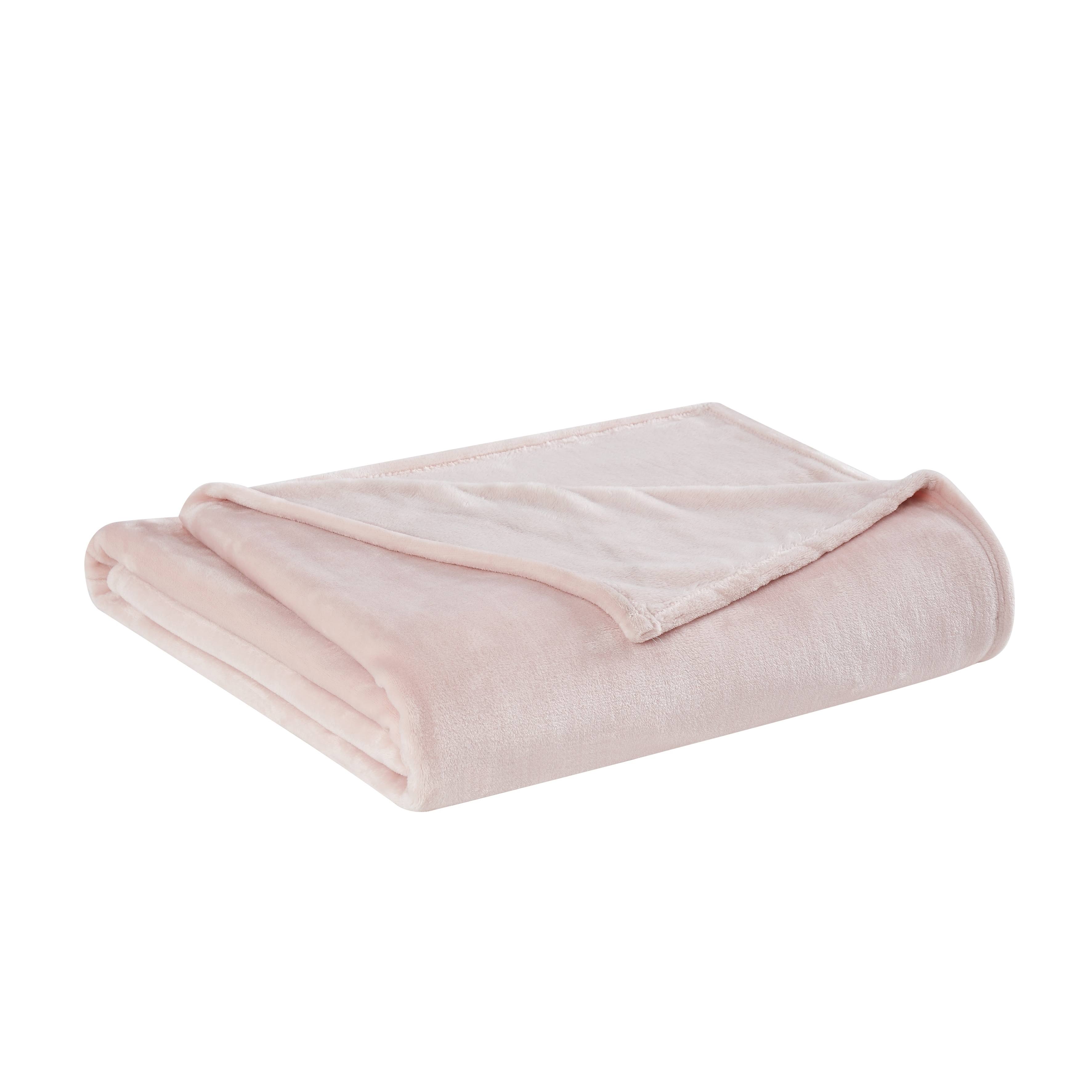 Truly Soft King Velvet Plush Blanket | Blush