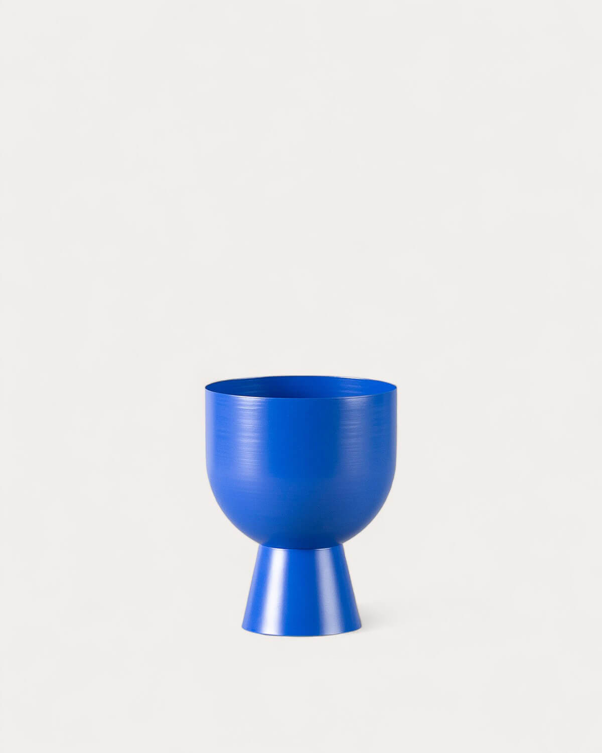 Oier - Cuenco Decorativo de Metal con Base (Ø16 cm) Oier