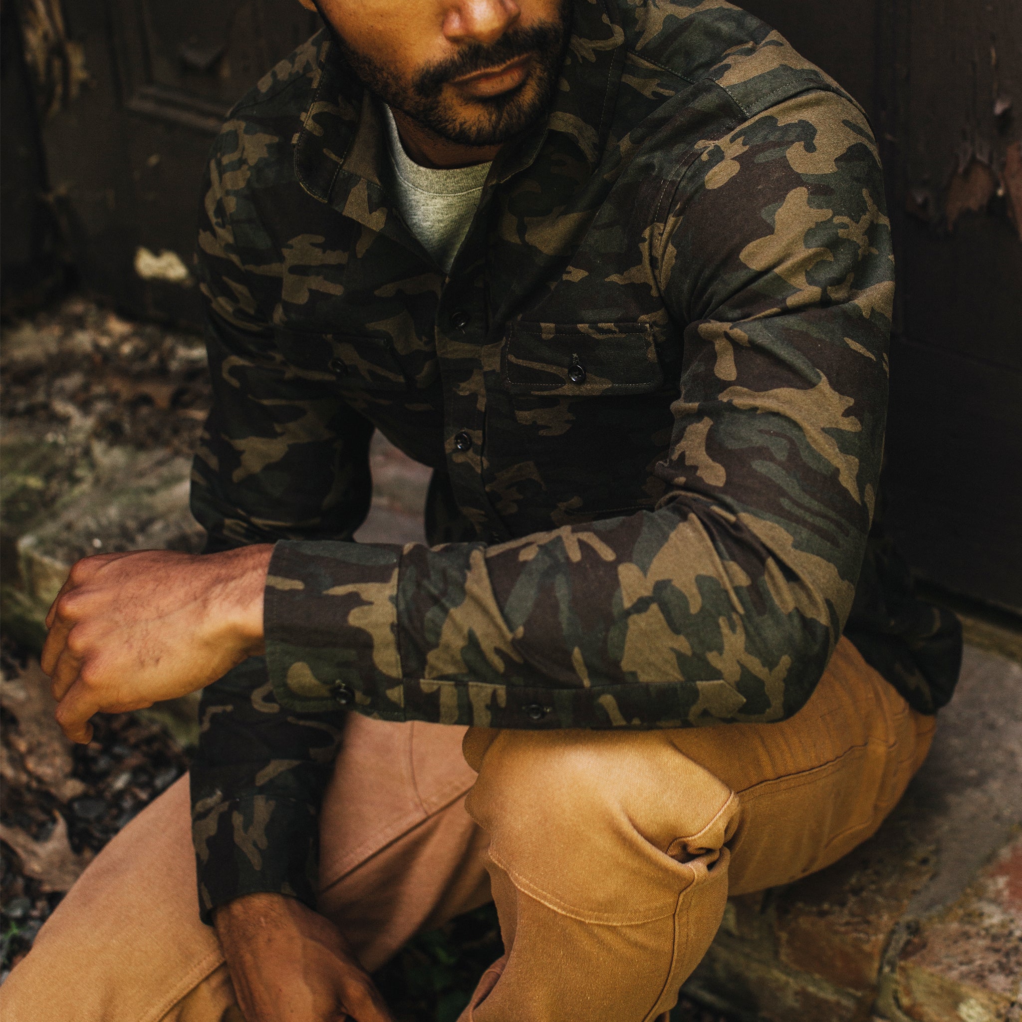 Chemise Yosemite en camouflage Trail