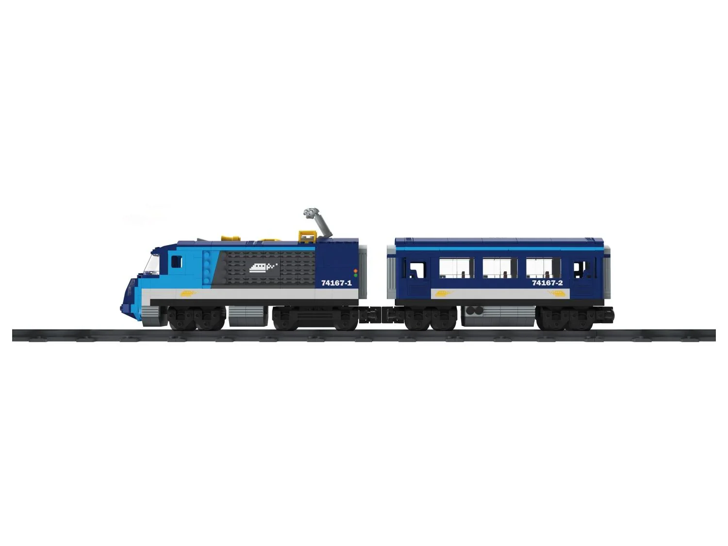 Playtive Clippys Train de marchandises ou de voyageurs
