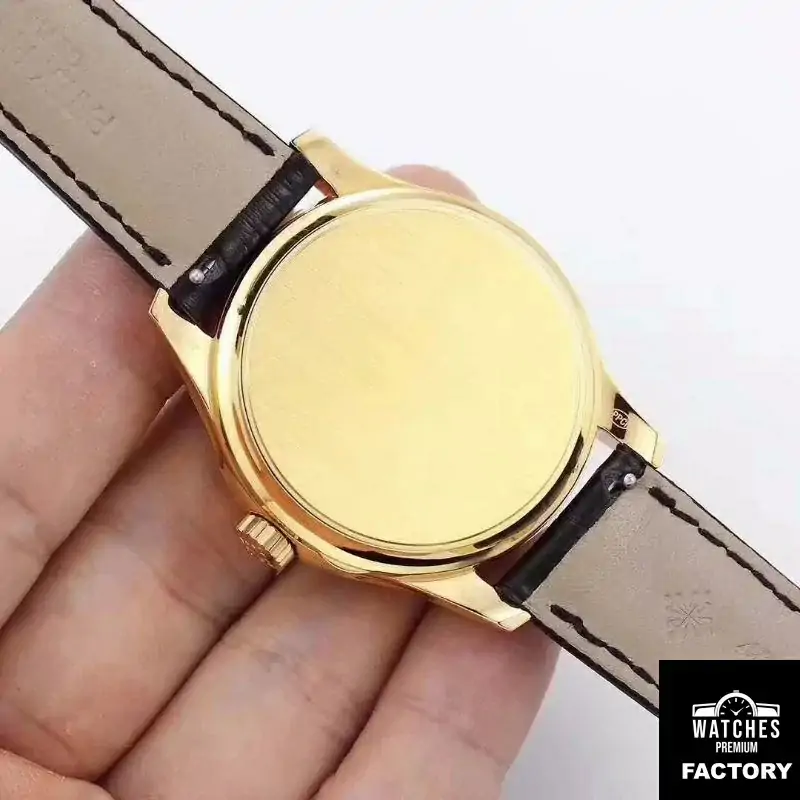 Patek Philippe Calatrava 5227 18K Yellow Gold Black Dial