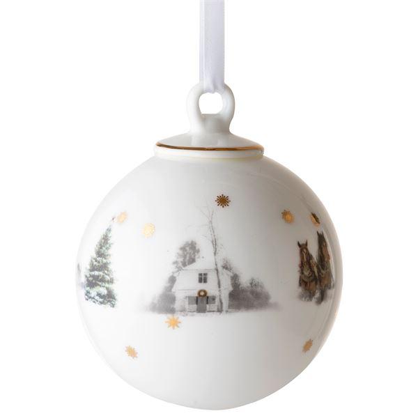 Julemorgen Story stor julekule 8,3 cm