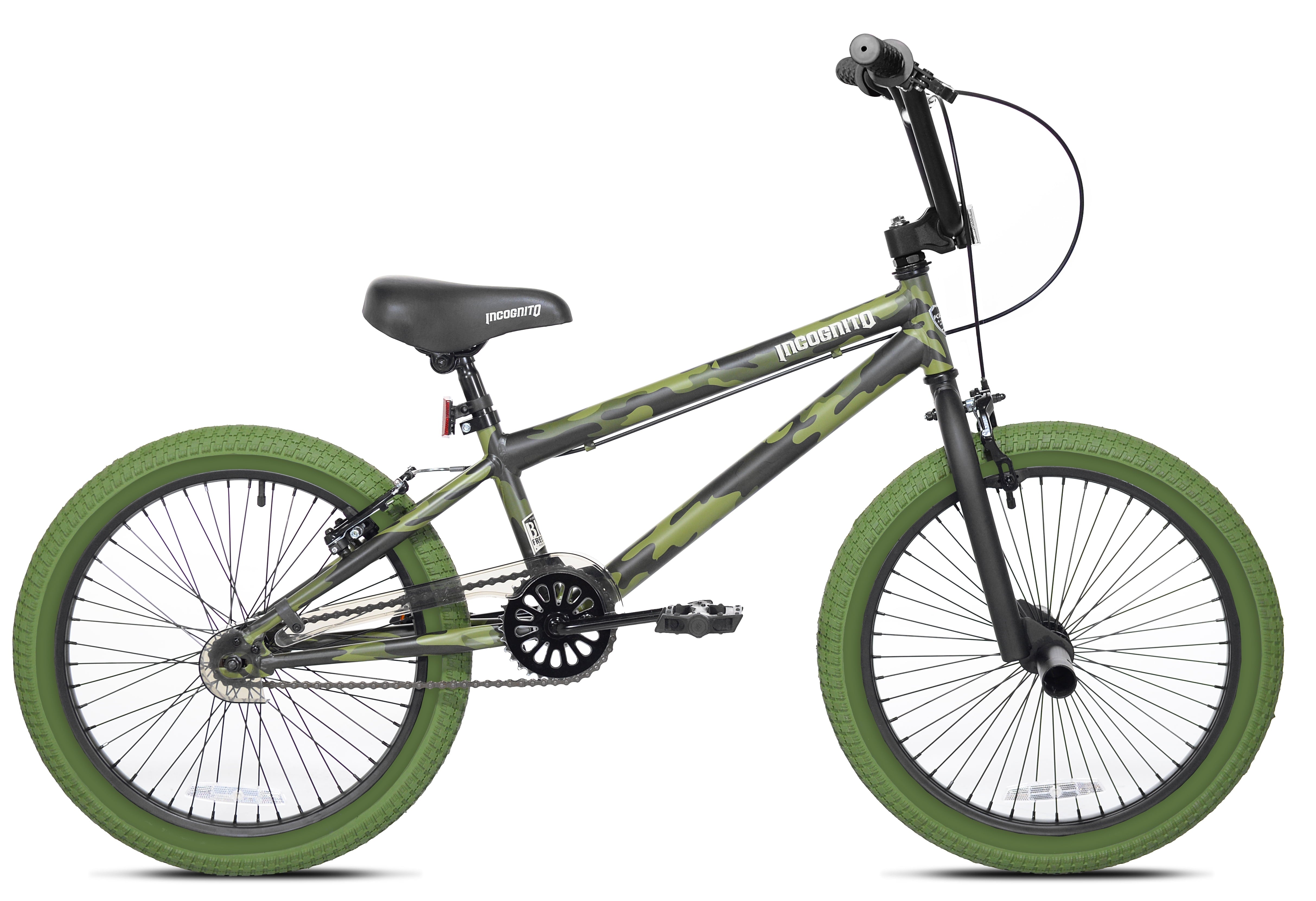 Bicycles 20 Incognito Boy's BMX Child Bicycle. Green Camouflage