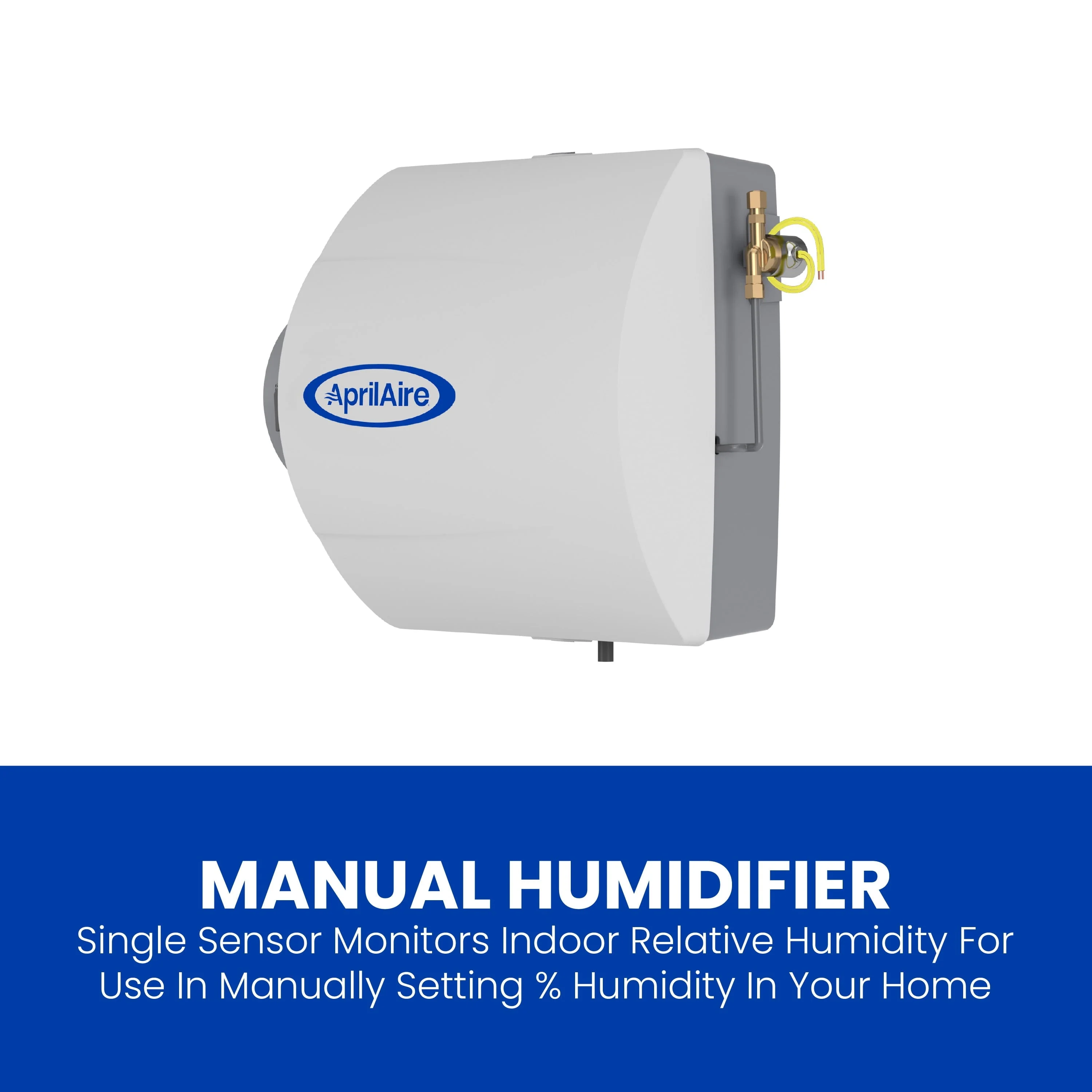 600M Whole House Humidifier Manual Large Capacity Water Saver Furnace Humidifier for Homes up to 4,000 Sq Ft Image 2