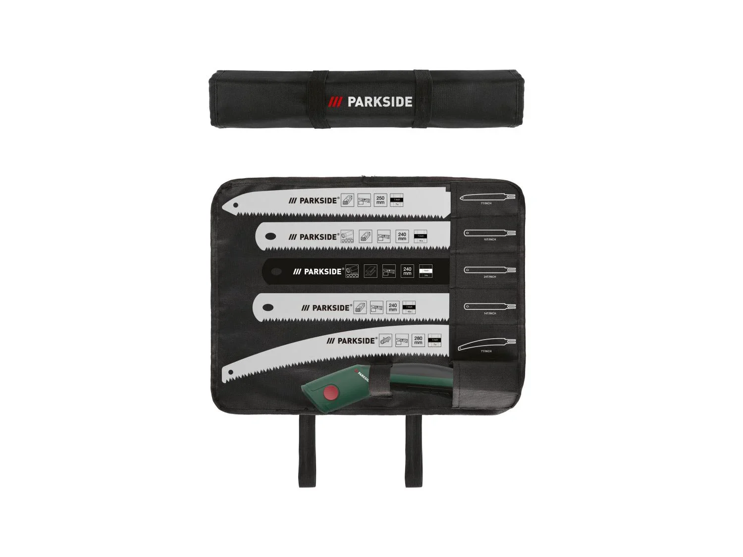 PARKSIDE Set de 7 scies  main