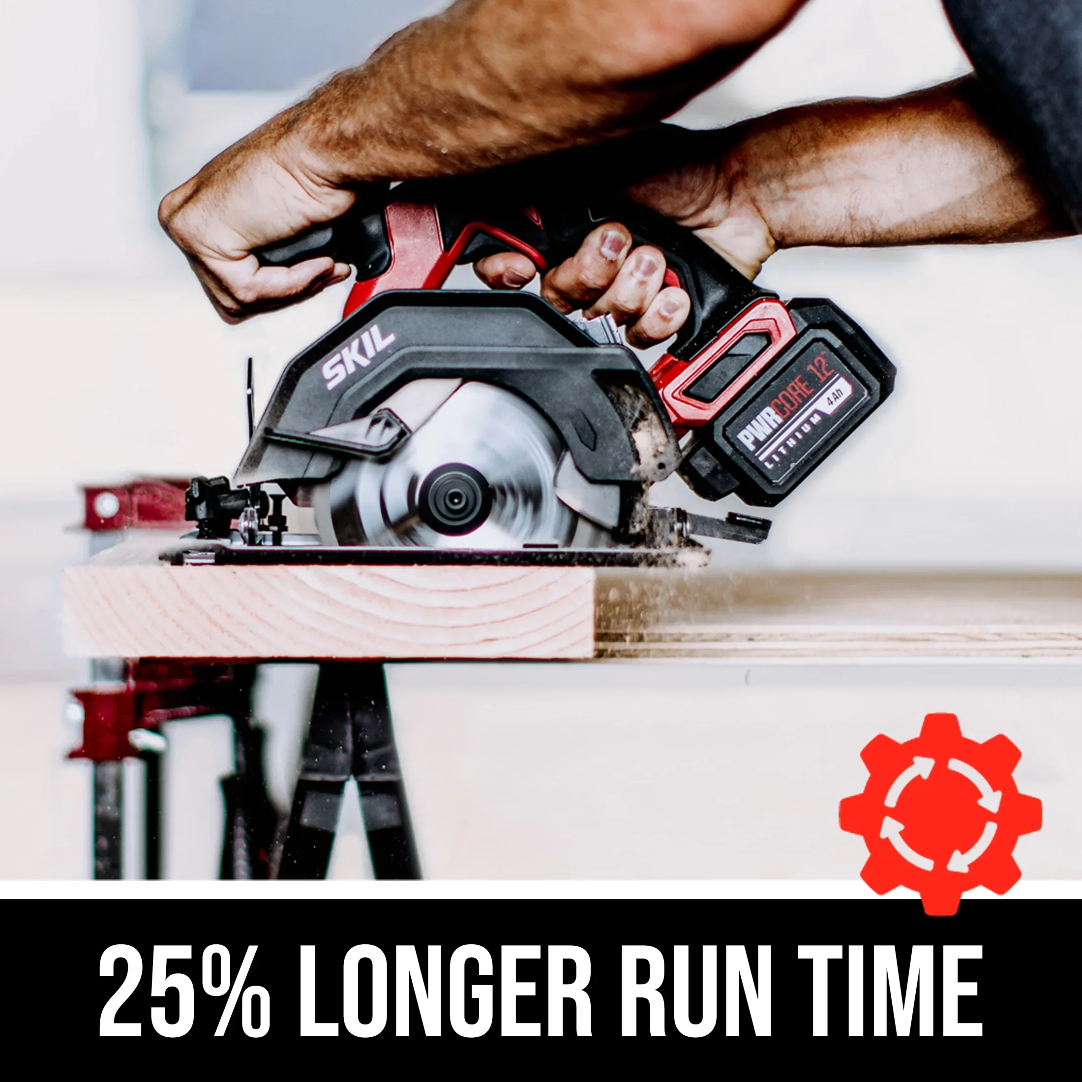SKIL Cordless PWR CORE 12? Brushless 12-Volt Drill Driver and Circular Saw Kit with 4.0Ah Battery and PWR JUMP? Charger
