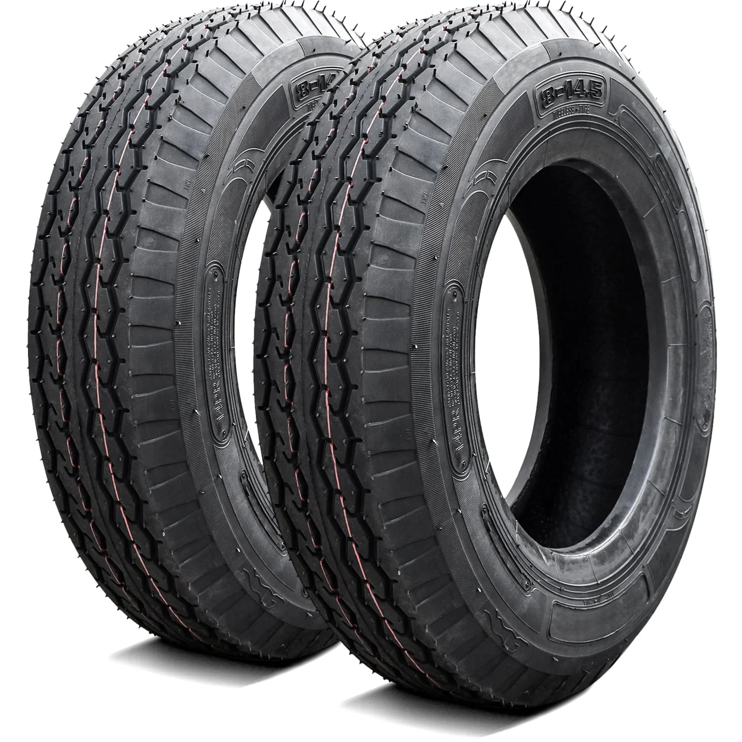 Set of 4 (FOUR) Nama NM519 ST 8 - 14.5 Load G (14 Ply) Heavy Duty Mobile Home Trailer Tires