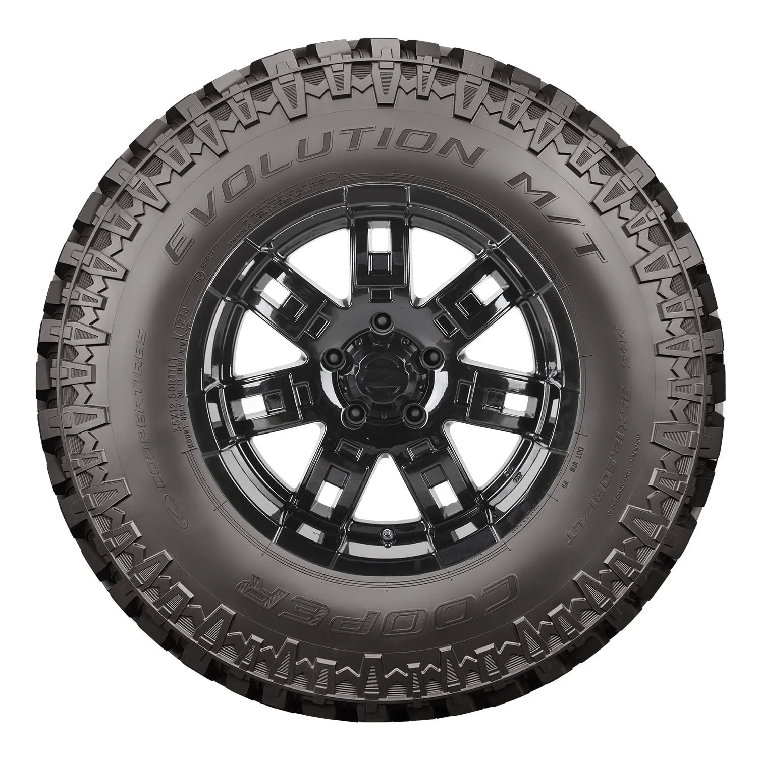 Cooper Evolution M/T Mud-Terrain LT35X12.50R20 121Q E Light Truck Tire