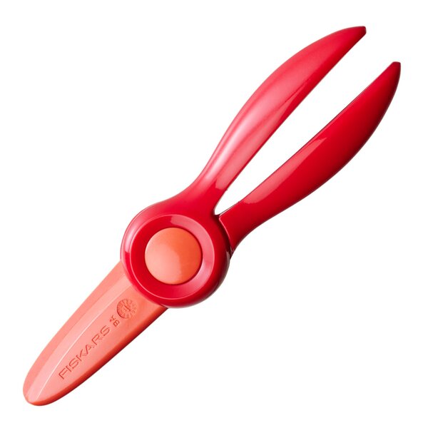 Fiskars Kids saks 2+ år rød
