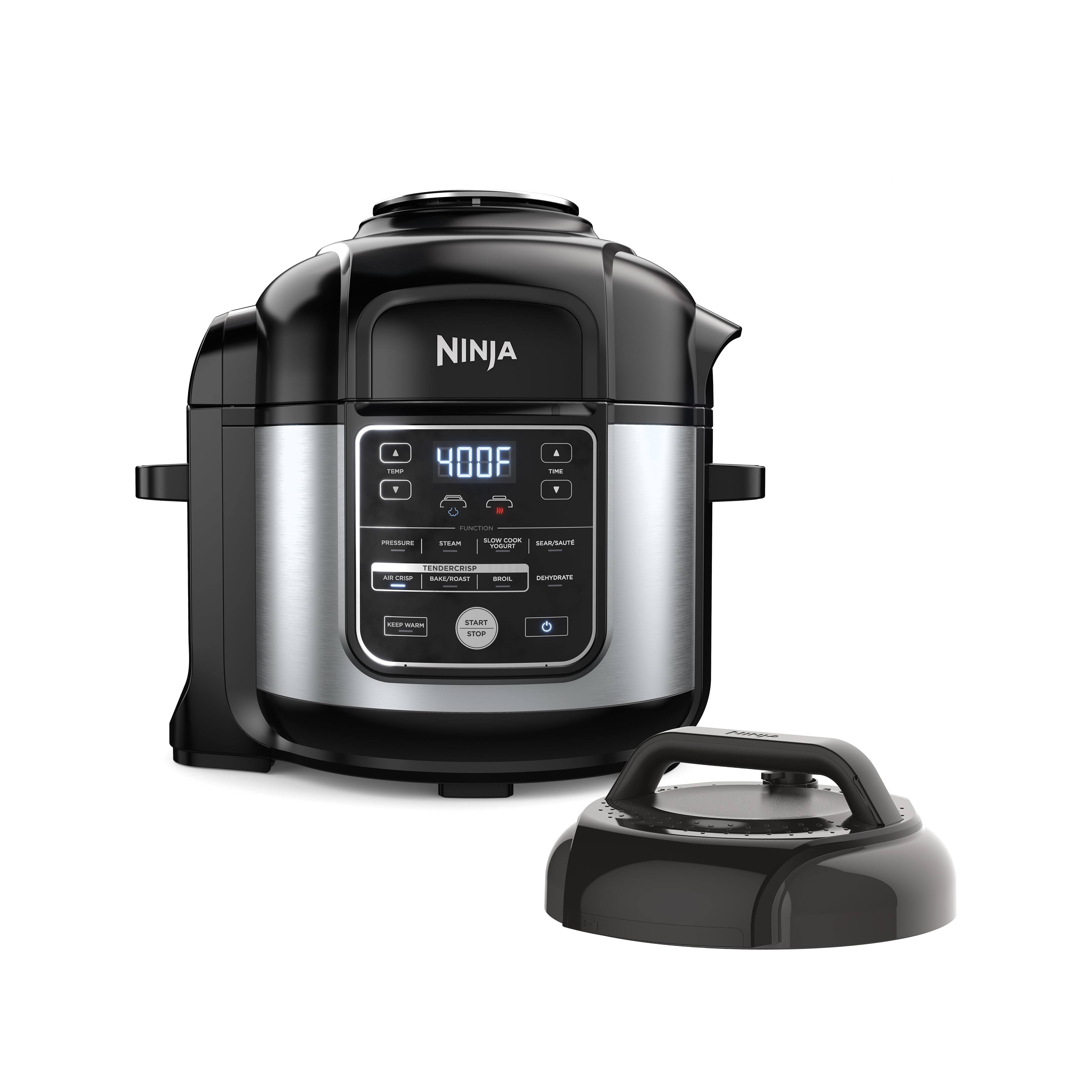 Ninja Foodi 10-in-1 8-Quart XL Pressure Cooker Air Fryer Multicooker Stainless OS400