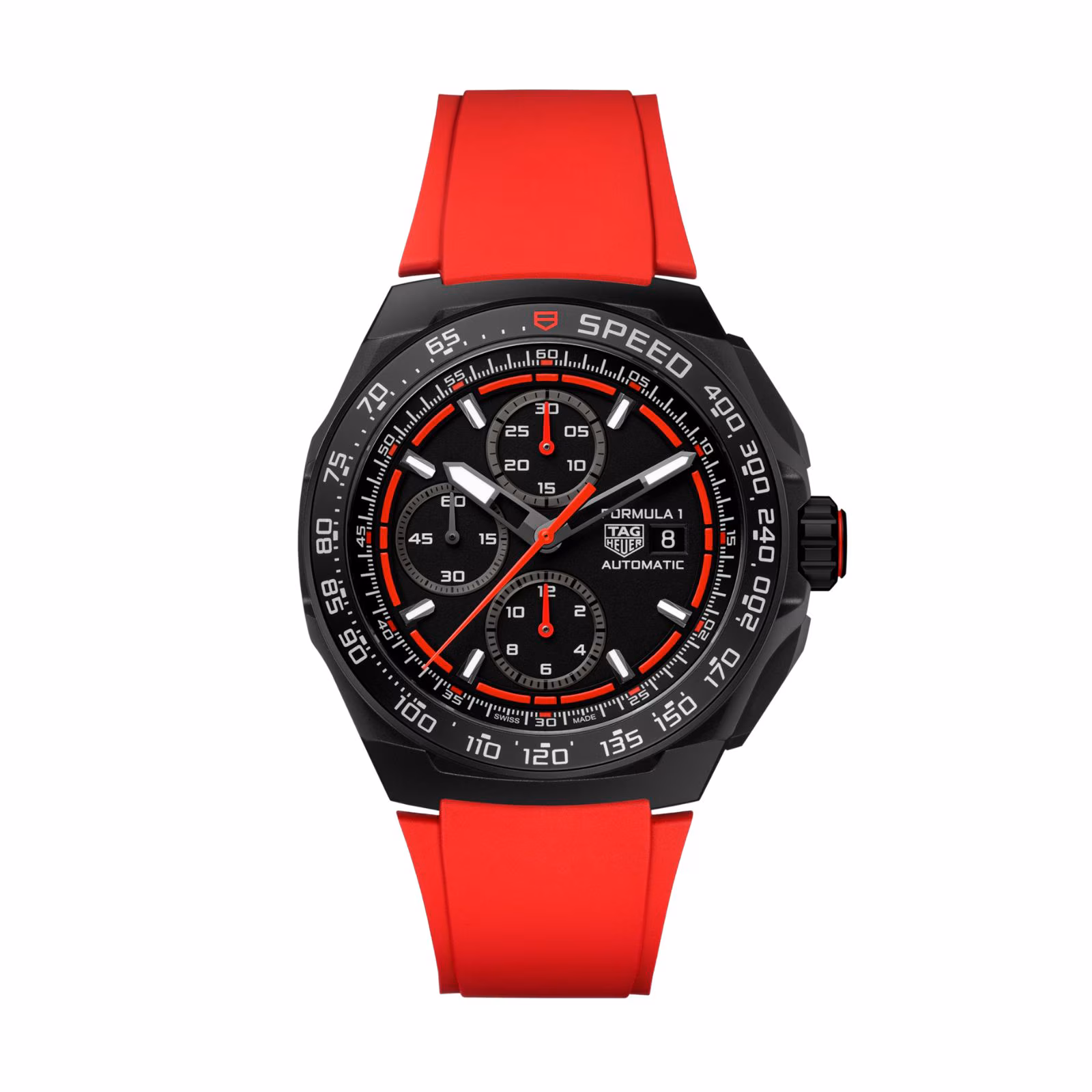 【Super Clone】TAG Heuer Formula 1 Chronograph Automatic 44mm Mens Watch Red CBZ2085.FT8093