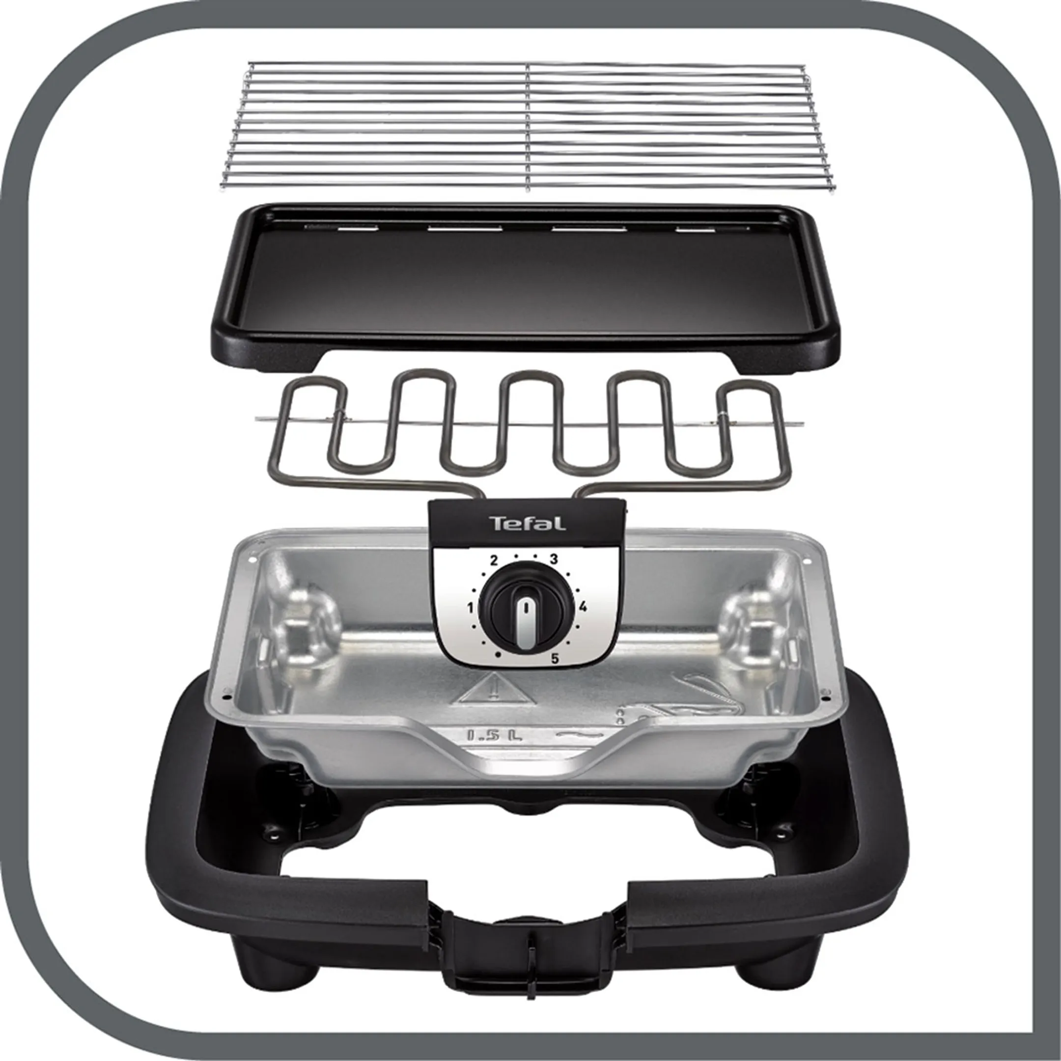 Tefal Elektrische BBQ BG930812