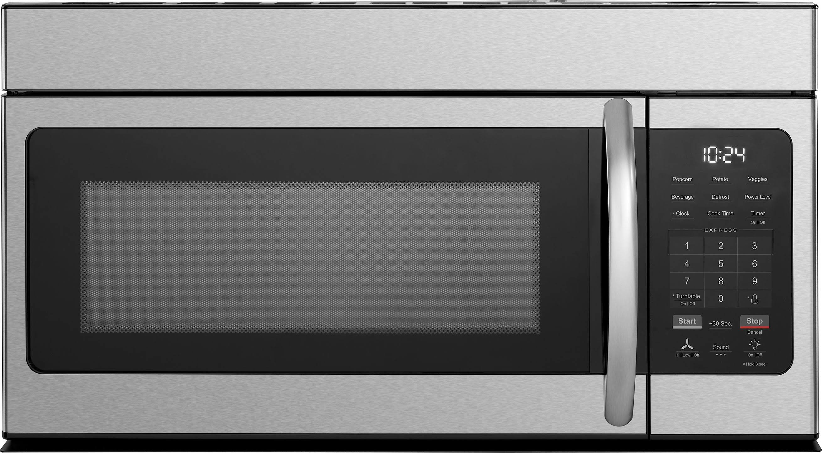 Insignia - 1.6 Cu. ft. Over-The-Range Microwave - Stainless Steel
