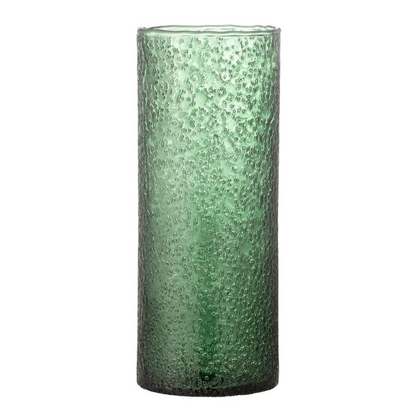 Zenta vase 32 cm grønn