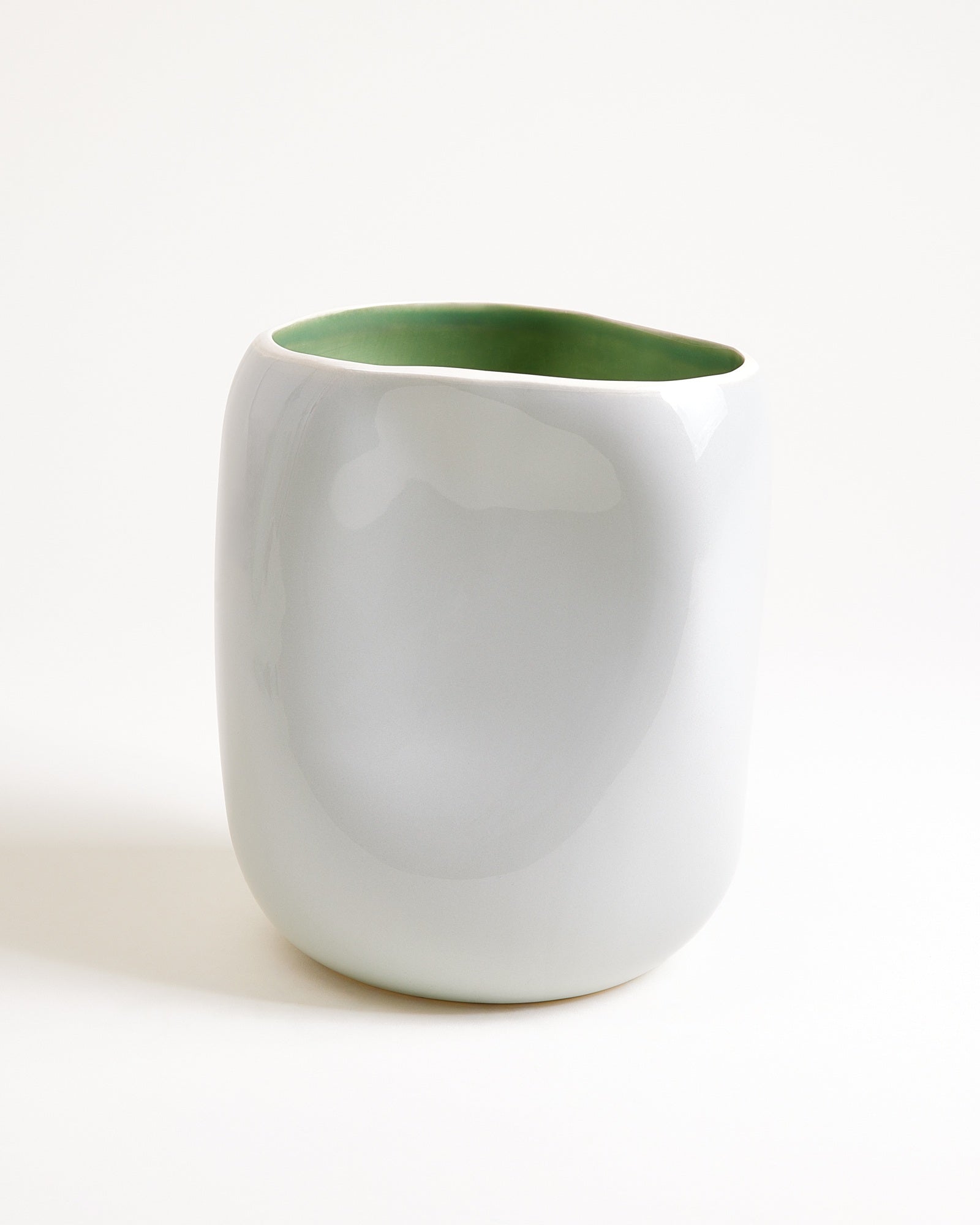 JOÃO - VASE L LIGHT BLUE SAGE
