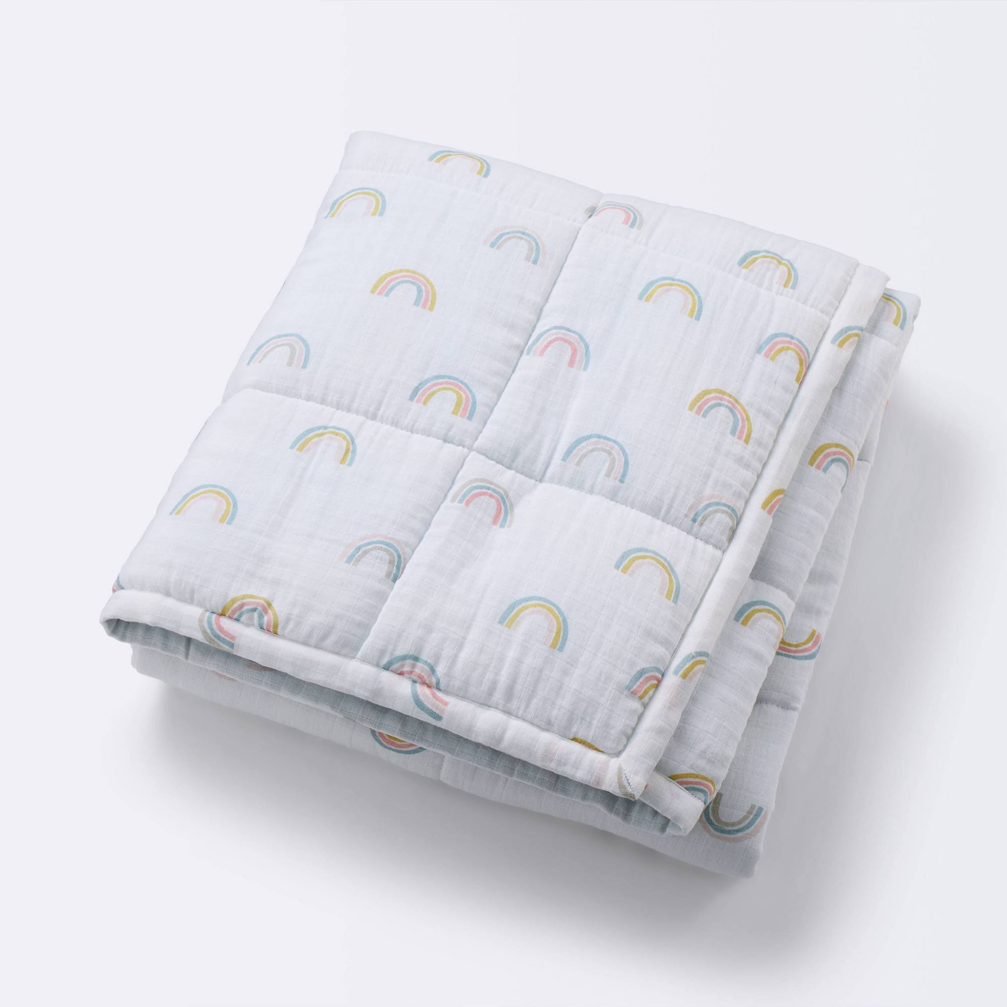 Cloud Island Baby & Toddler Quilt Rainbow Blanket | Target