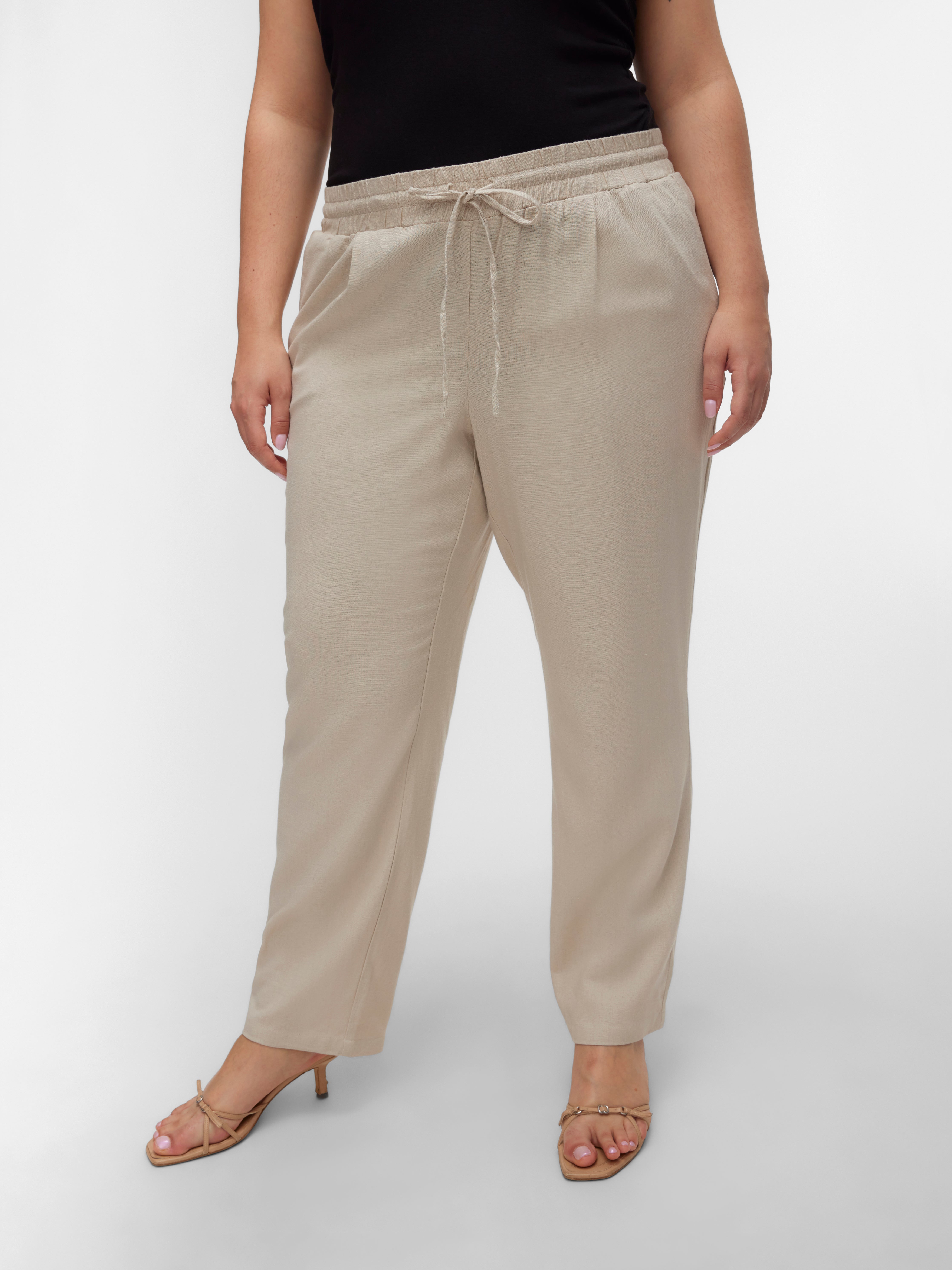 VERO MODA® VMCJESMILO Mid waist Trousers