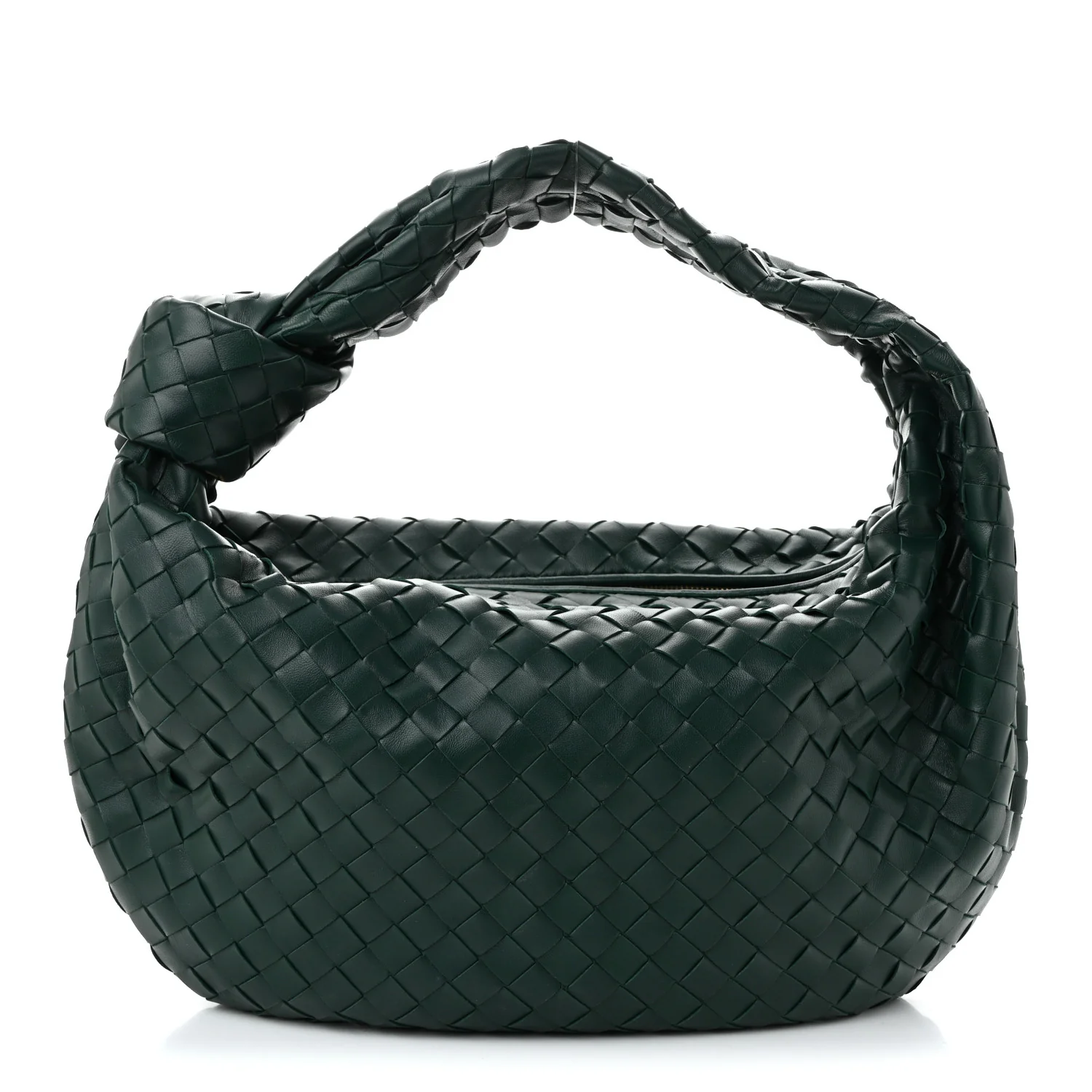 Nappa Intrecciato Small Jodie Hobo Raintree