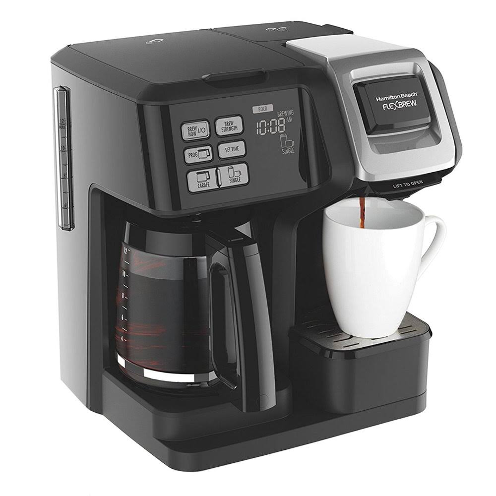 Hamilton Beach FlexBrew 2-Way Brewer Programmable Coffee Maker (49976)