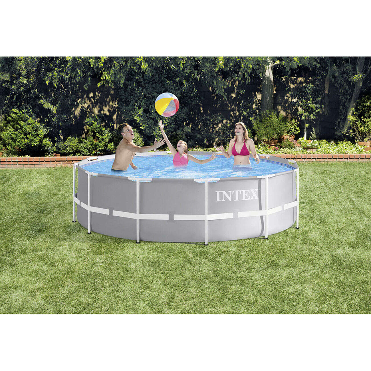 Piscine ronde Prism Frame Intex Ø366 x H122 cm