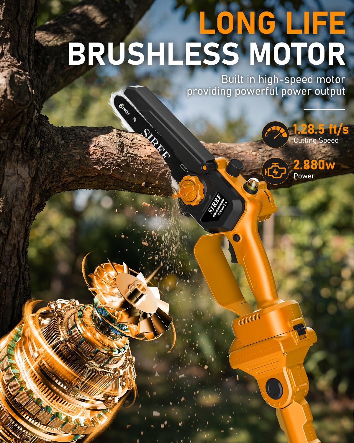 2-in-1 Electric Pole Saw 6
