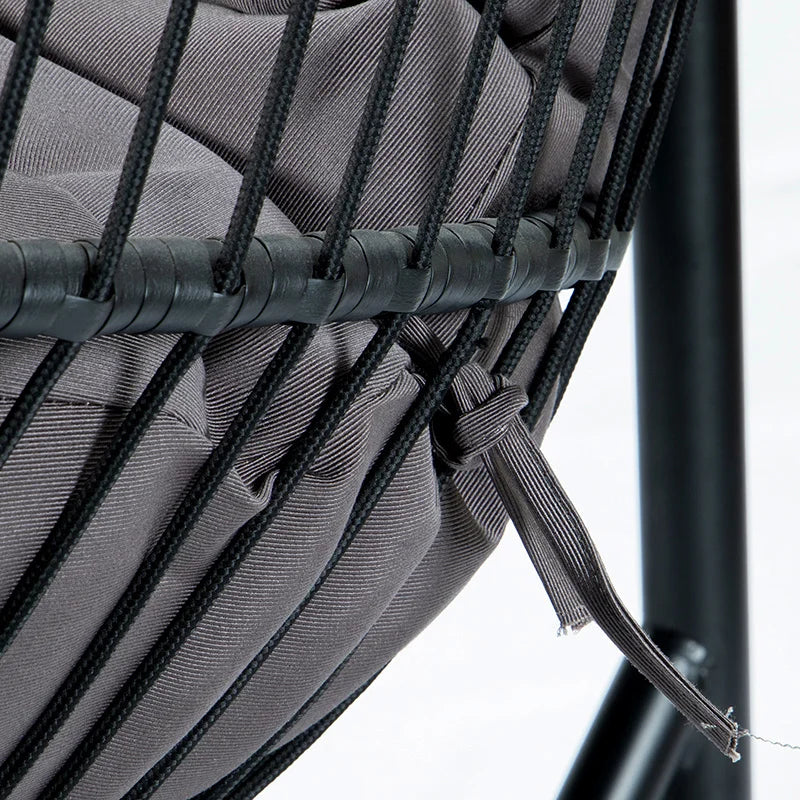 Fauteuil suspendu double avec support