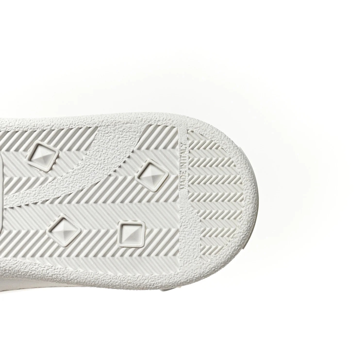 Calfskin Womens Backnet Sneakers 39.5 White
