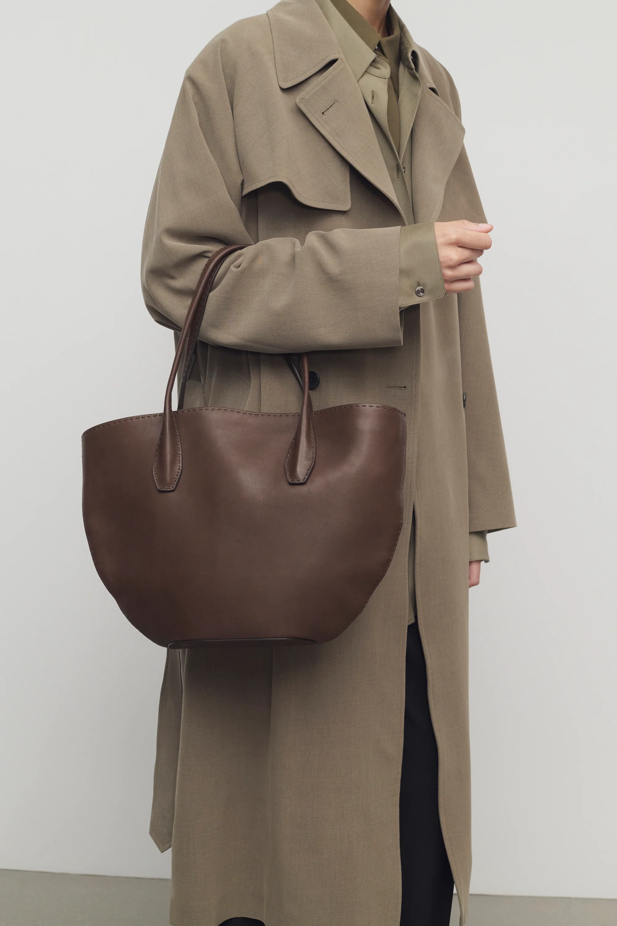 Alger Tote Bag in Leather