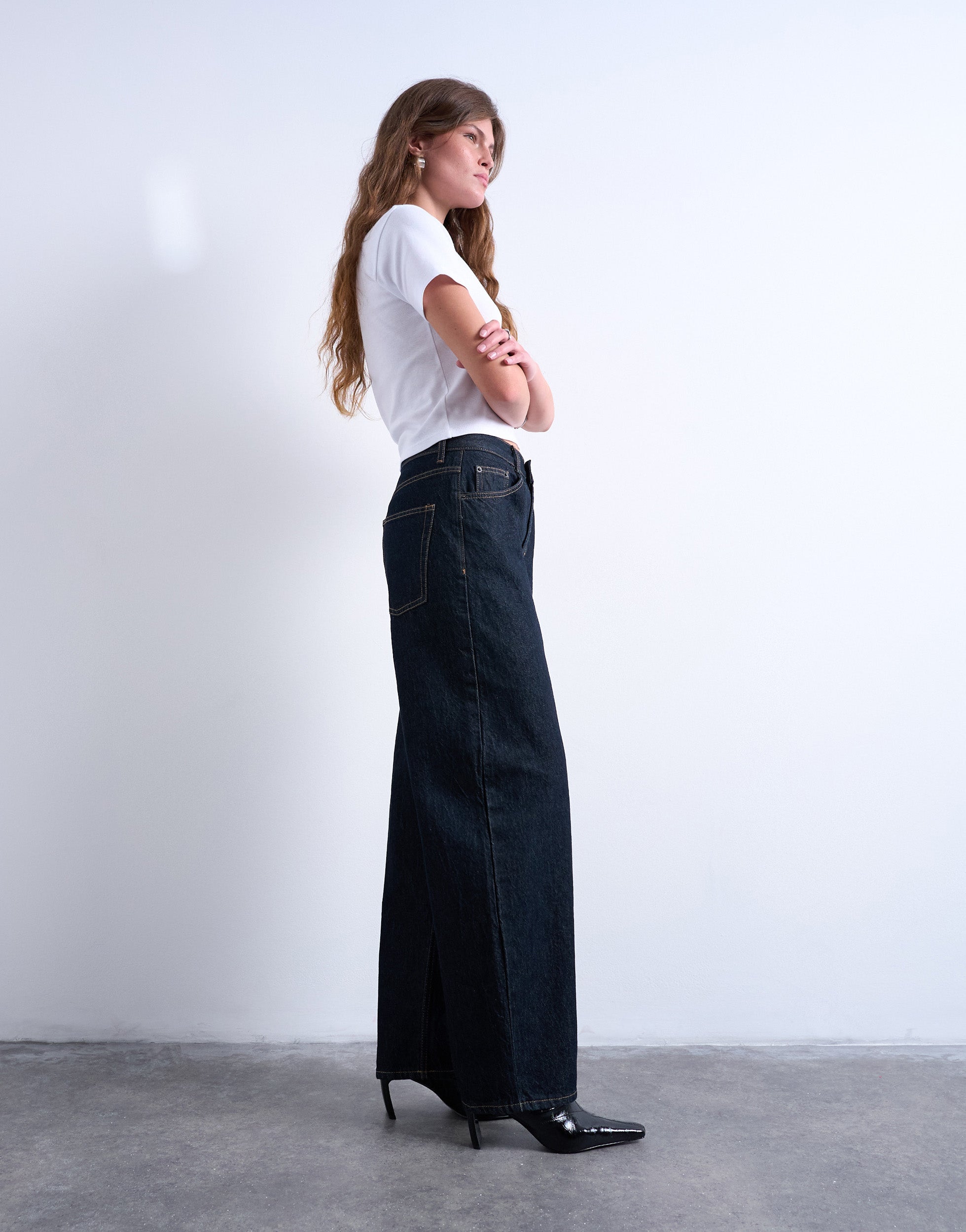 VERO MODA® TSLOWRIE Low rise Baggy Fit Jeans