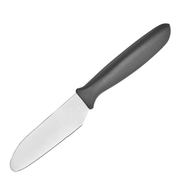 Classic smørkniv 21 cm stål/grå