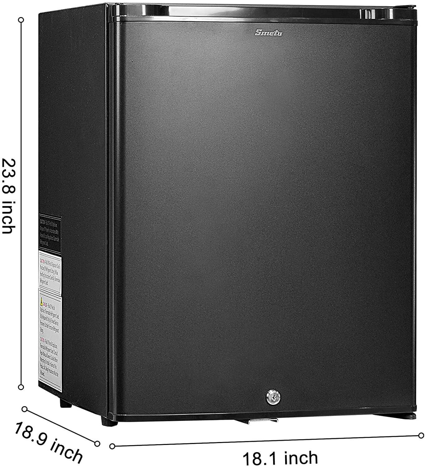 Mini RV Fridge 12V 110V Refrigerator Semi Truck Freightliner Cascadia 2.1 Cu ft Reversible Door(2.1 cu ft) - Image 6