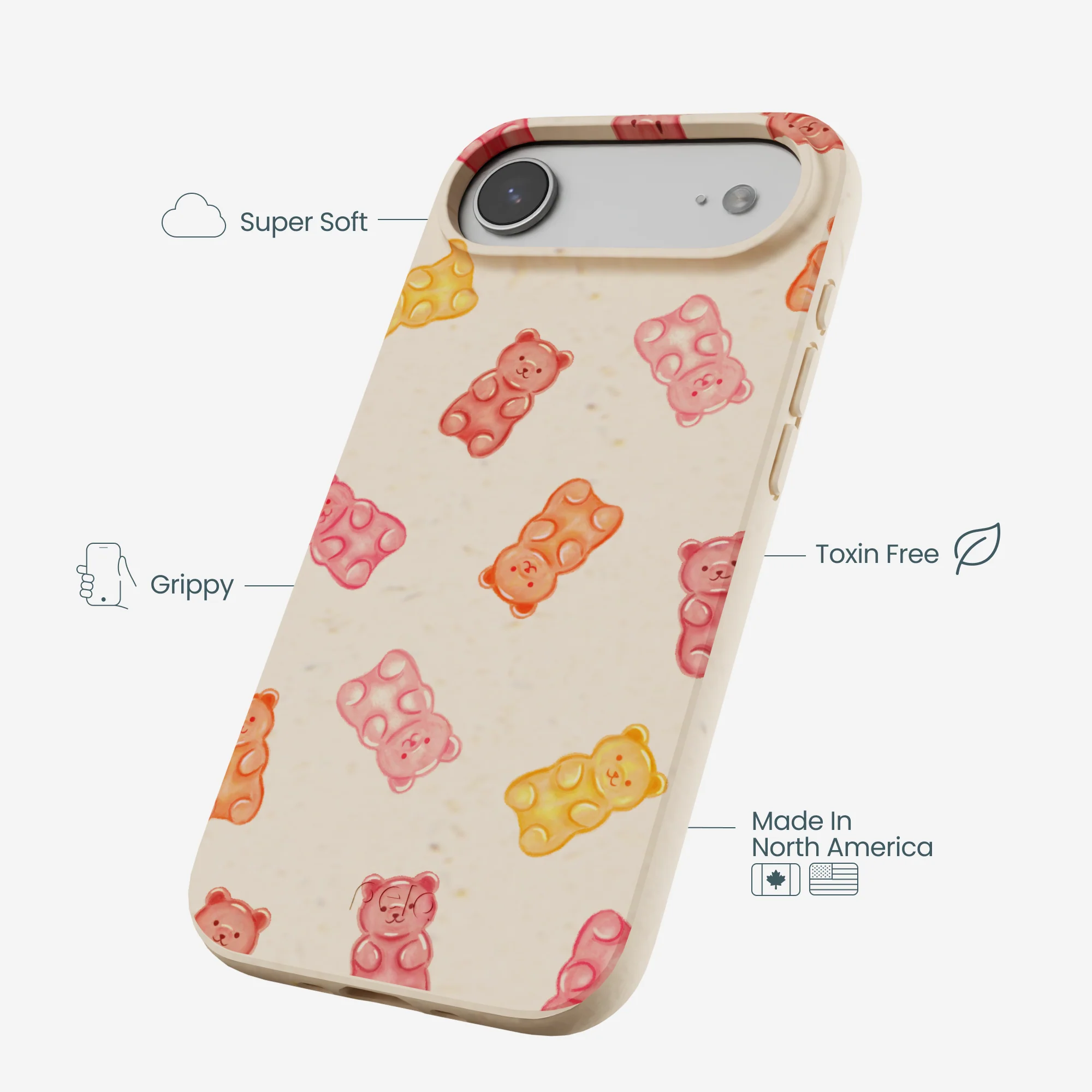 Seashell Gummy Bears iPhone Air Case