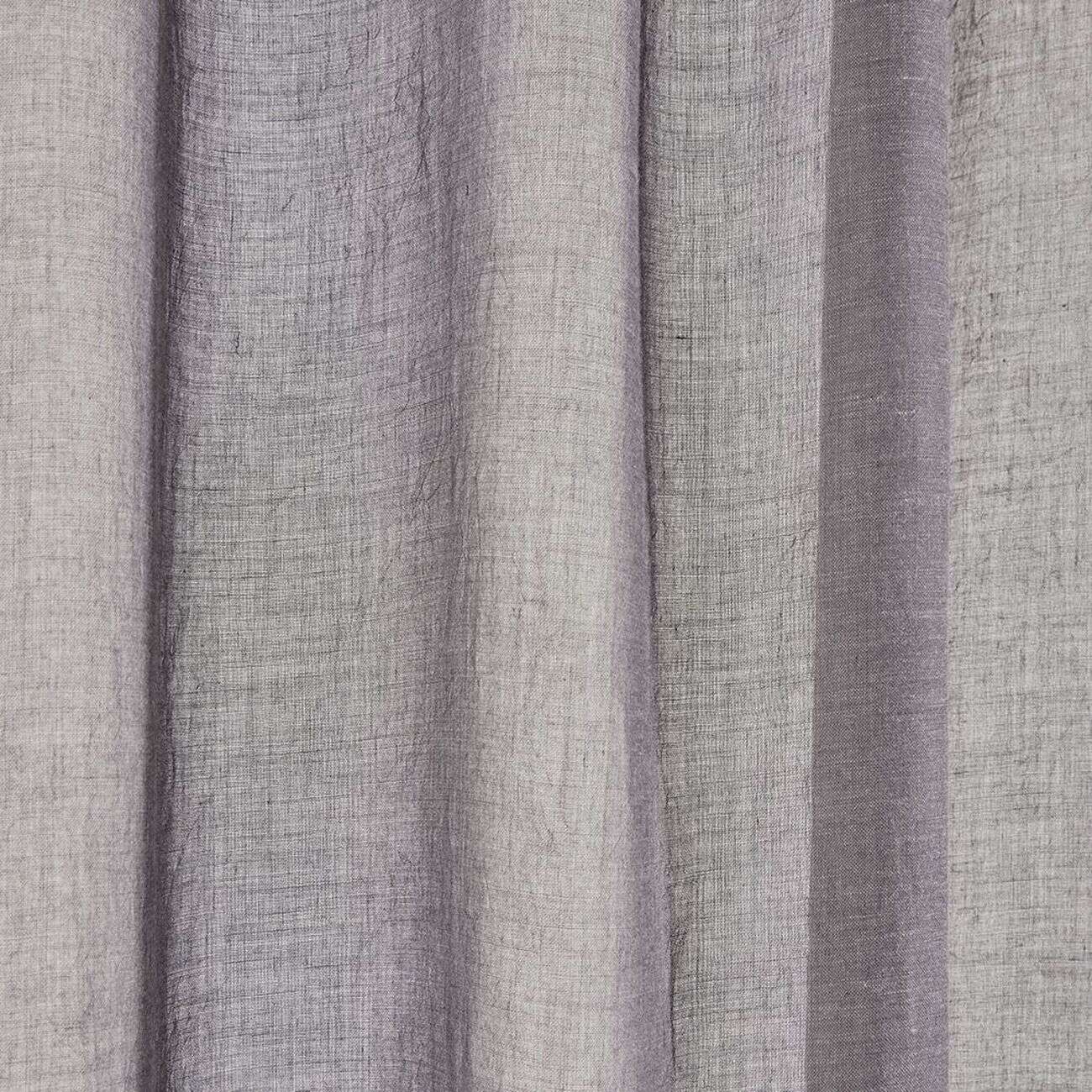 Voilage à oeillets gris foncé 140x240cm