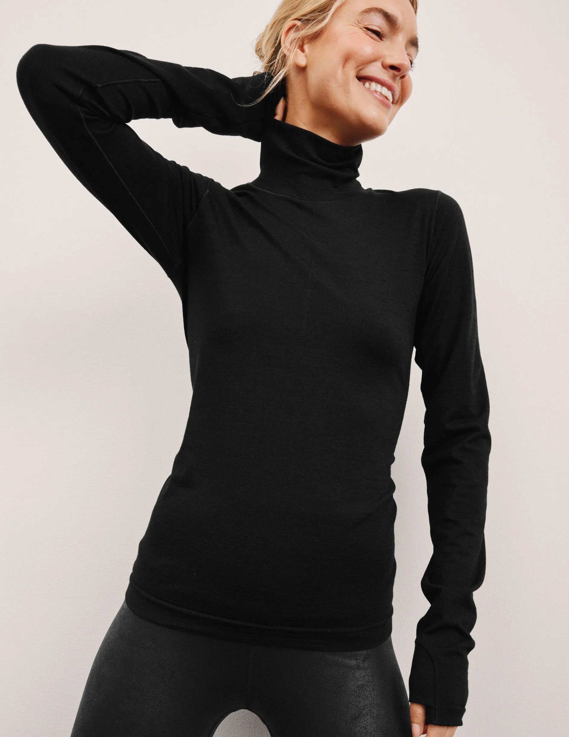 LuxeKnit Merino Wool Turtleneck
