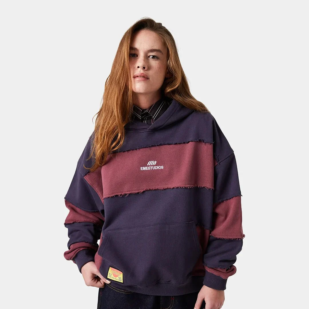 M Stripes Oversized Hoodie