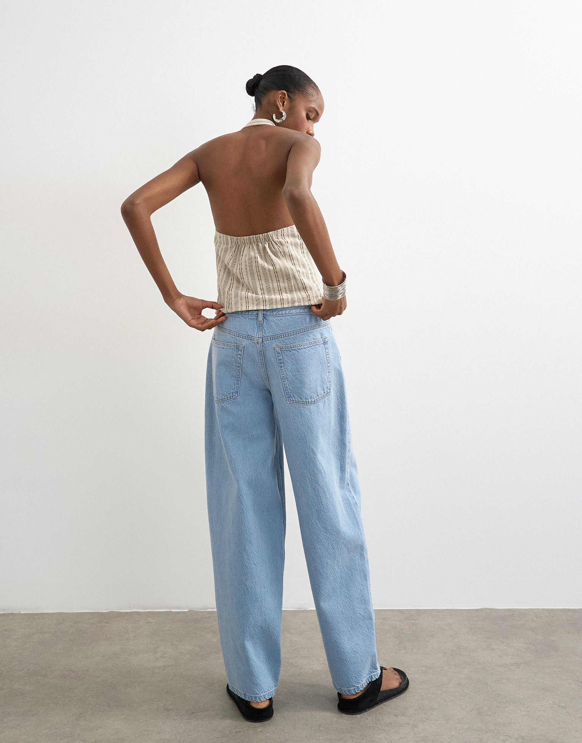 VERO MODA® TSLOWRIE Low rise Baggy Fit Jeans