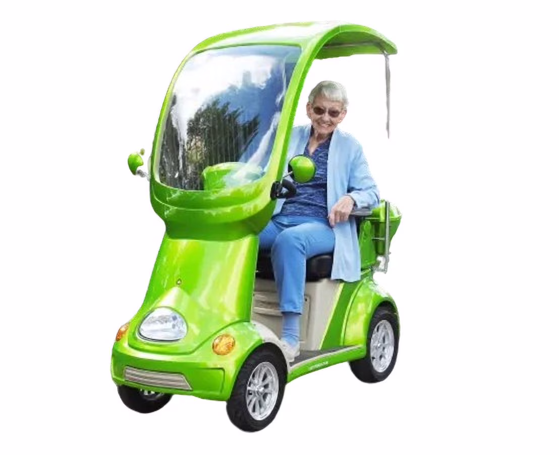 Four Wheels Electric Golf Cart with Canopy Your Perfect Companion | Electric Golf Buggy Scooter