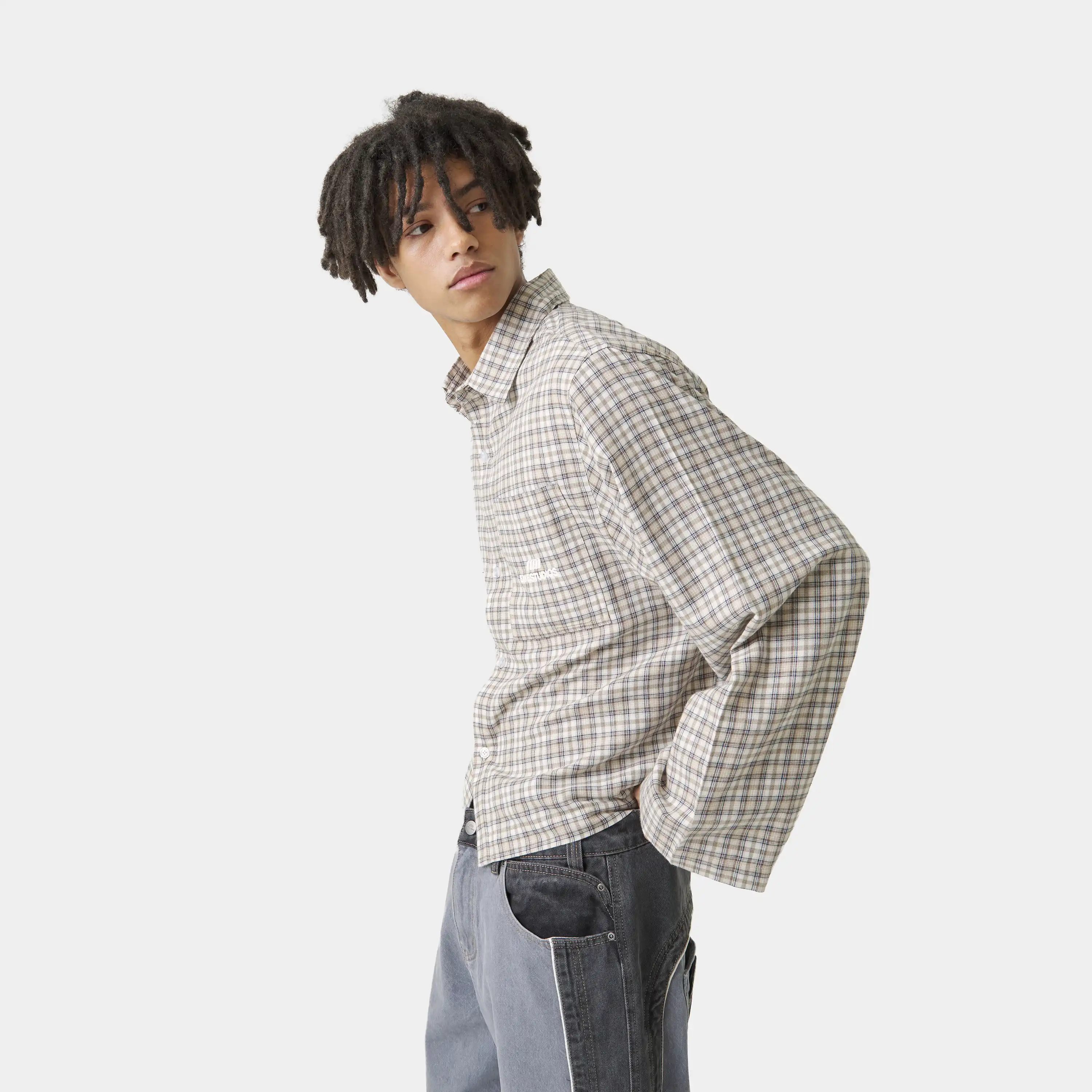 Ivy Off Sand Boxy Shirt