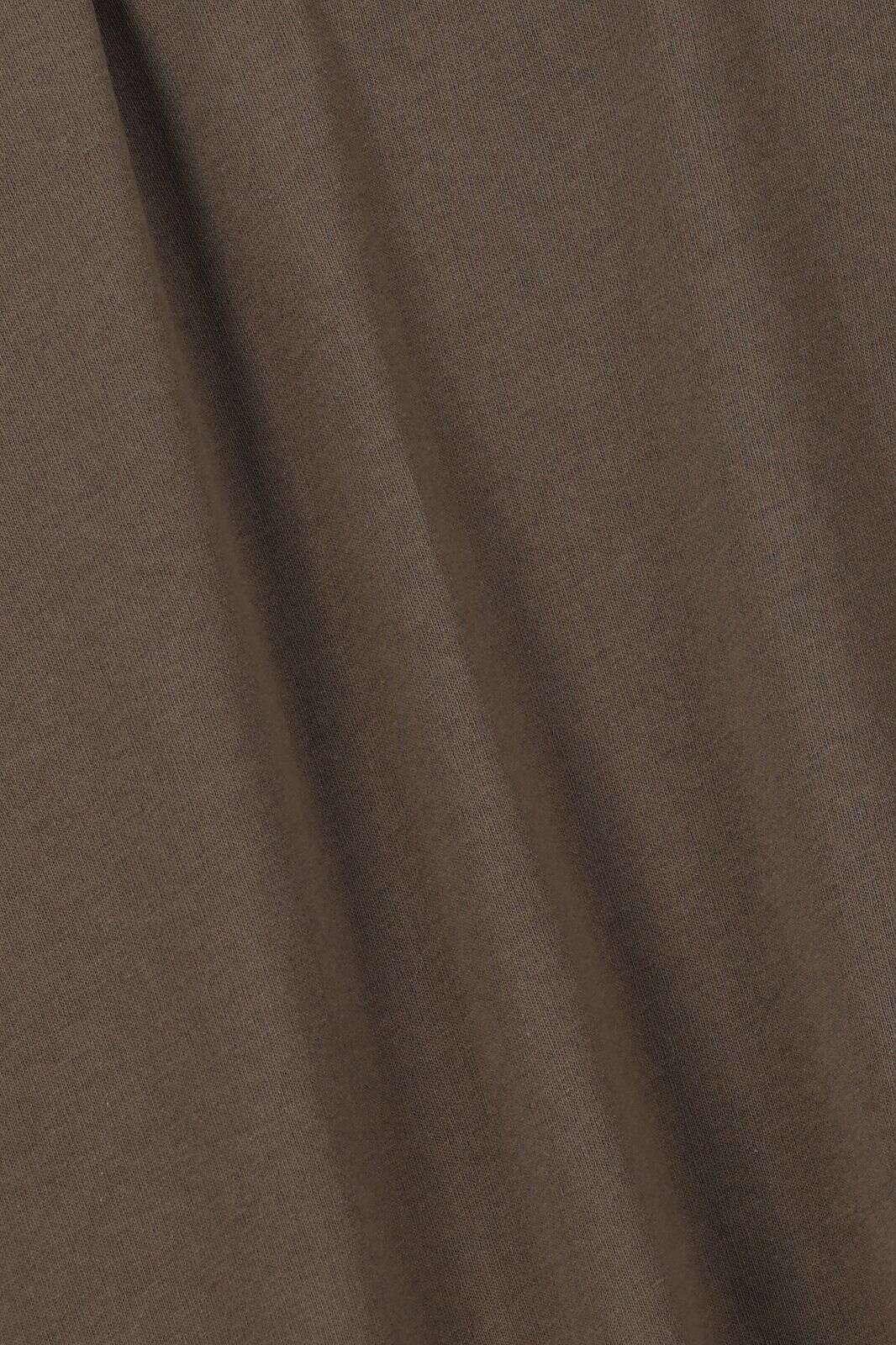 Donkergroen mouwloos T-shirt