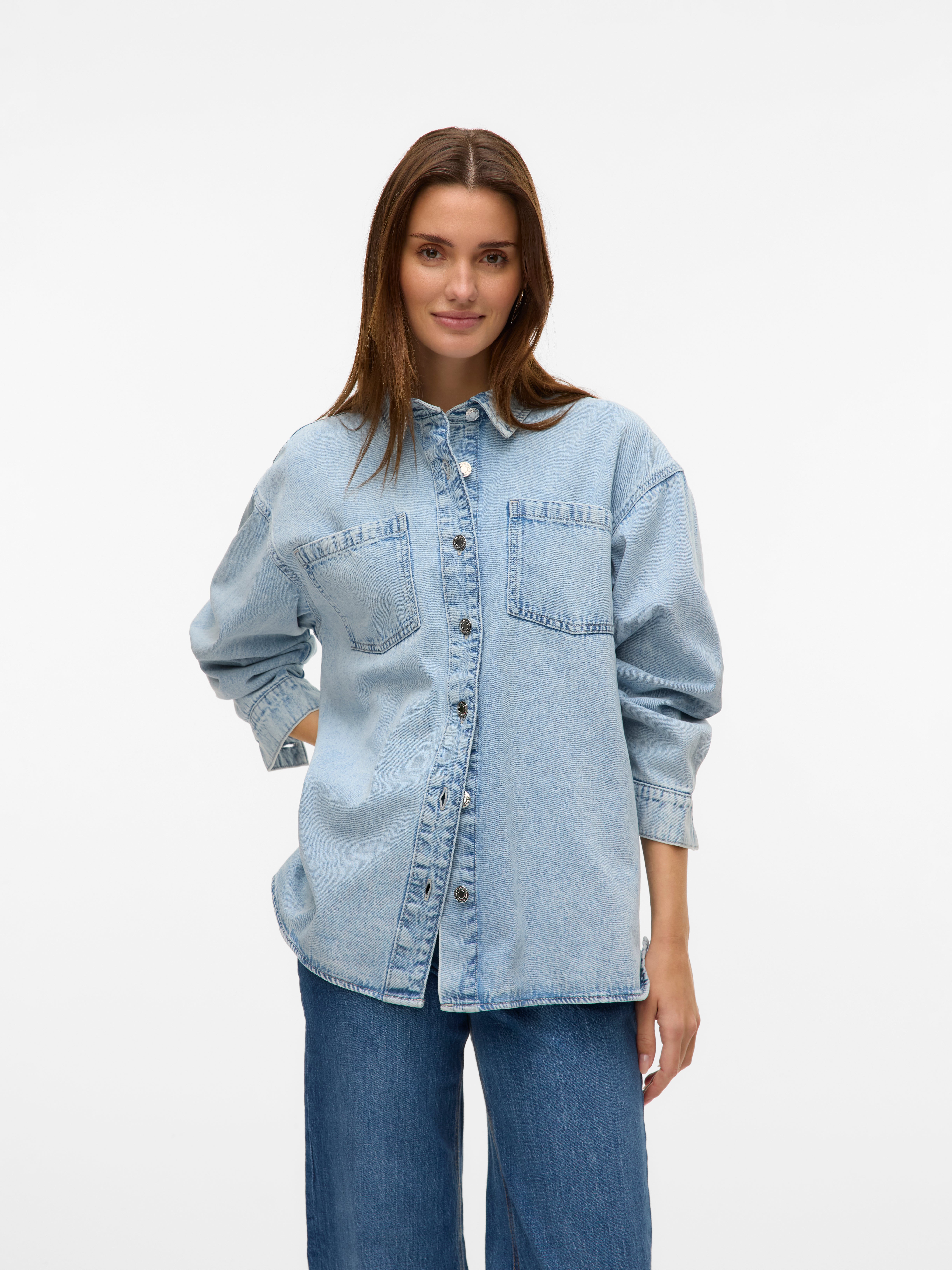 VERO MODA® VMJENNIE Denim shirt